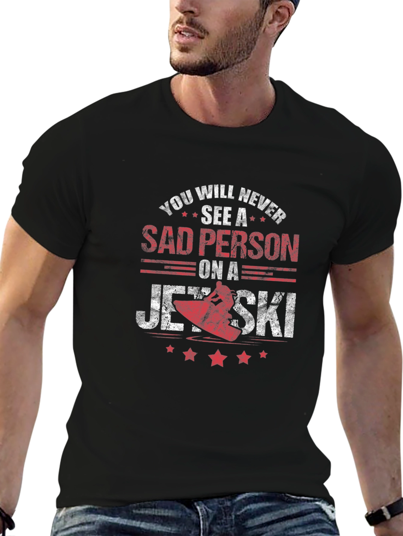 Sad Person Jet Ski T-Shirt