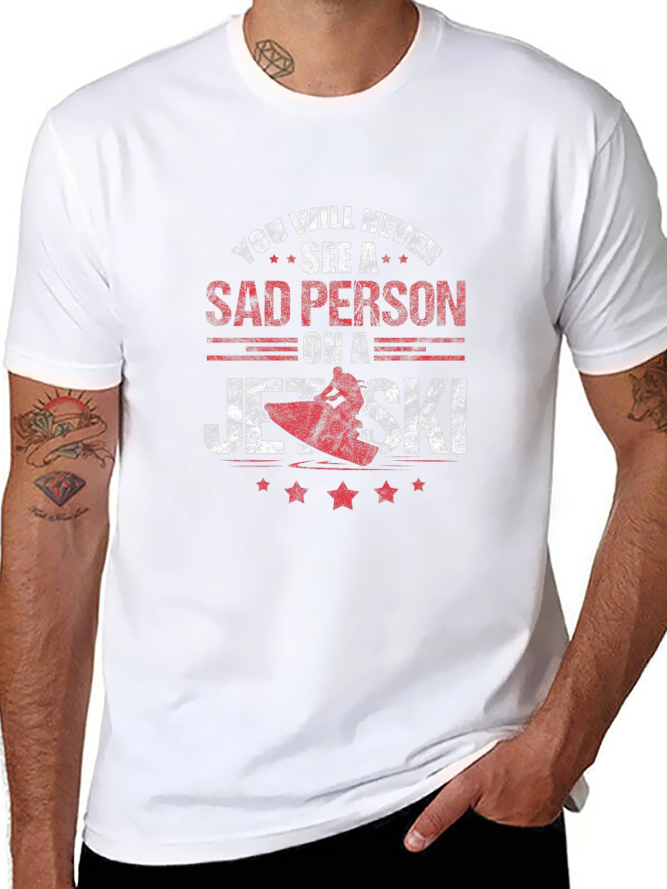Sad Person Jet Ski T-Shirt