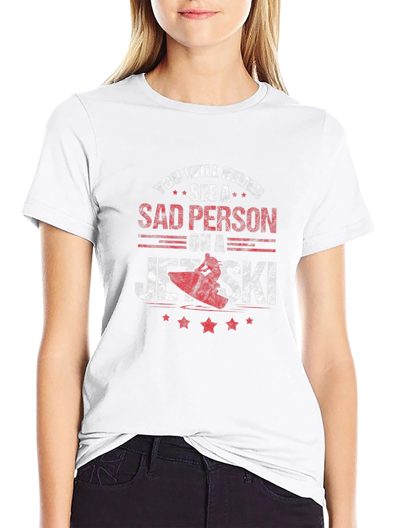 Sad Person Jet Ski T-Shirt