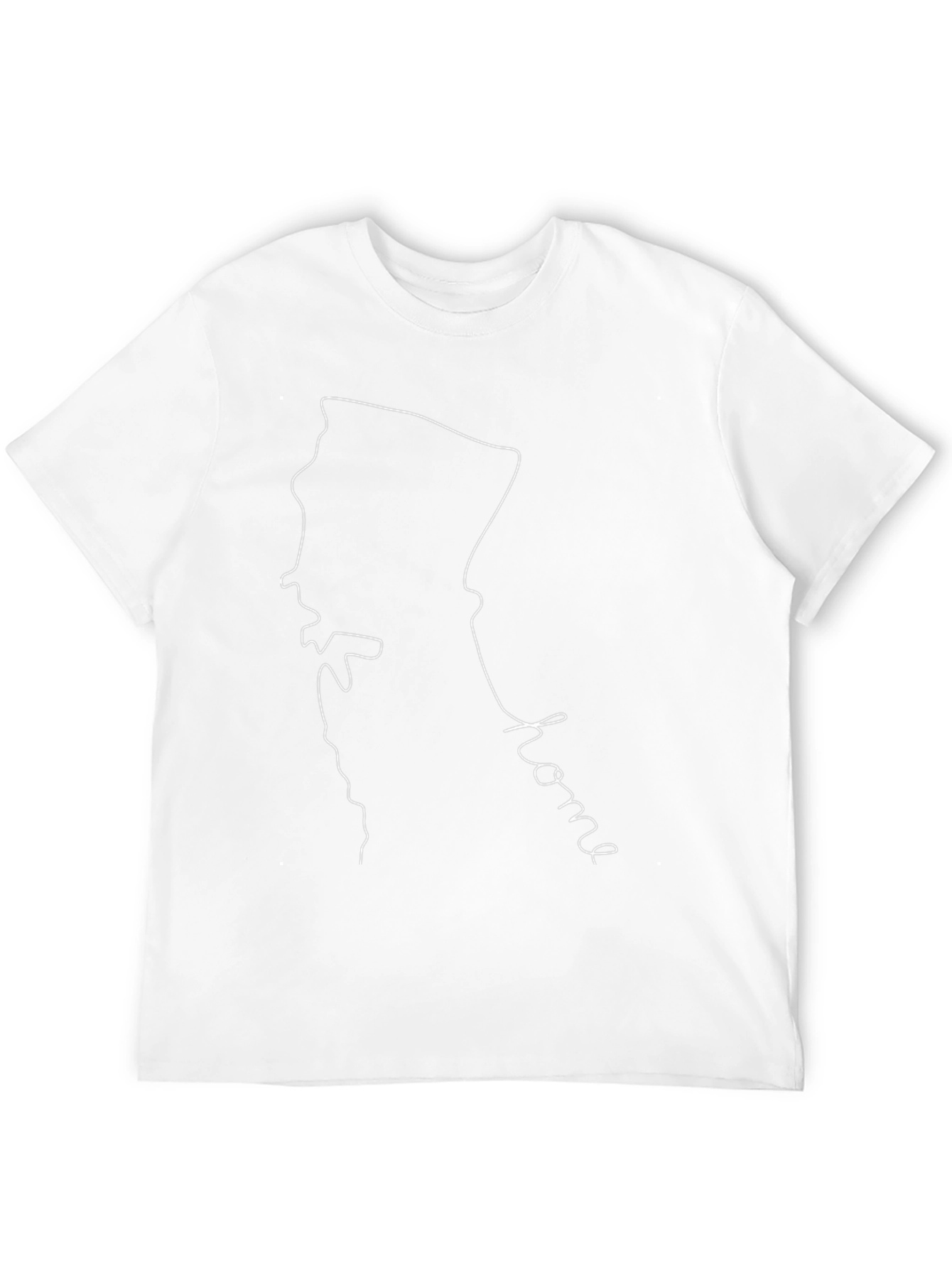 Home State Outline Black T-Shirt
