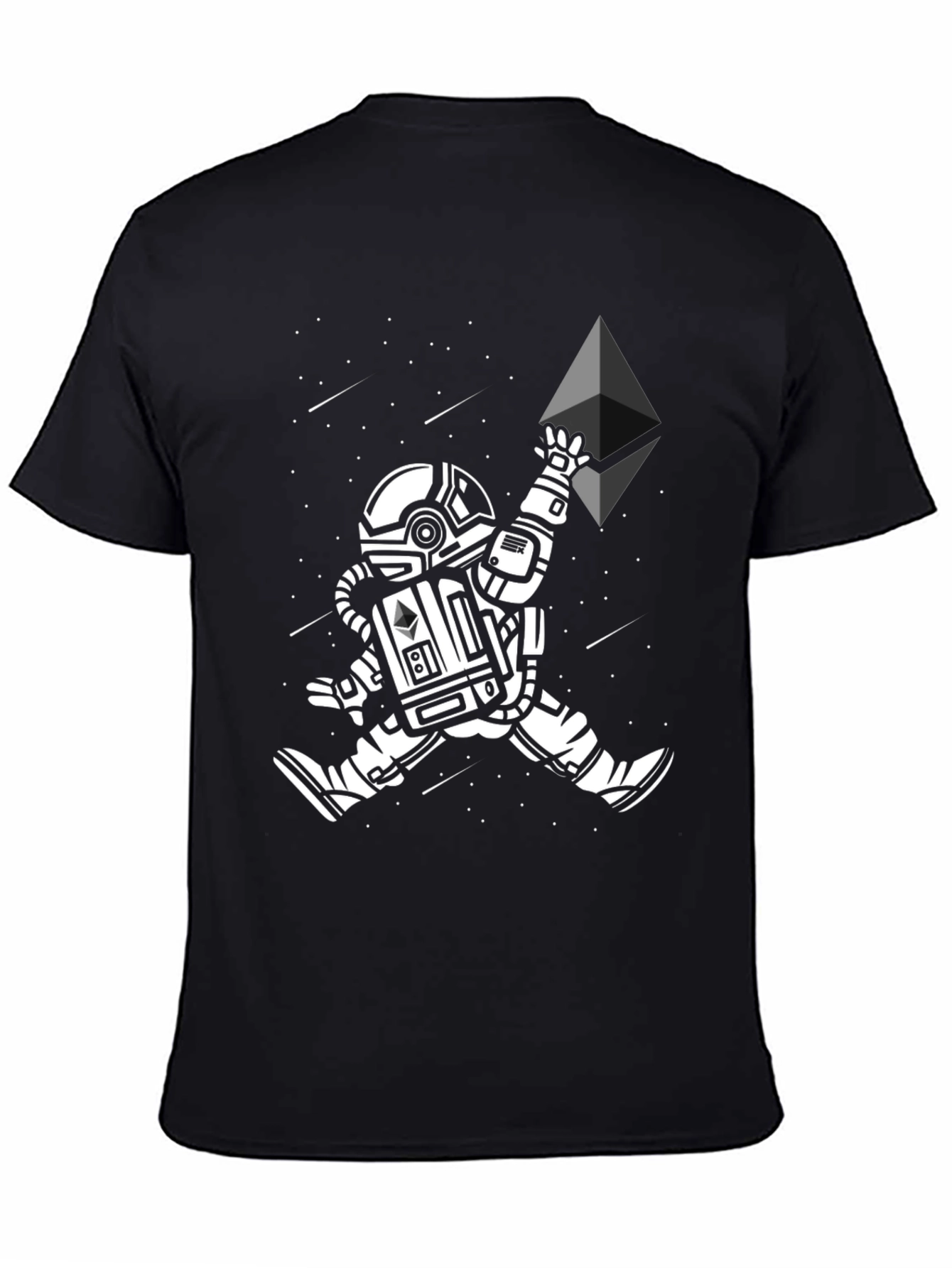 Astronaut Ethereum Graphic Tee
