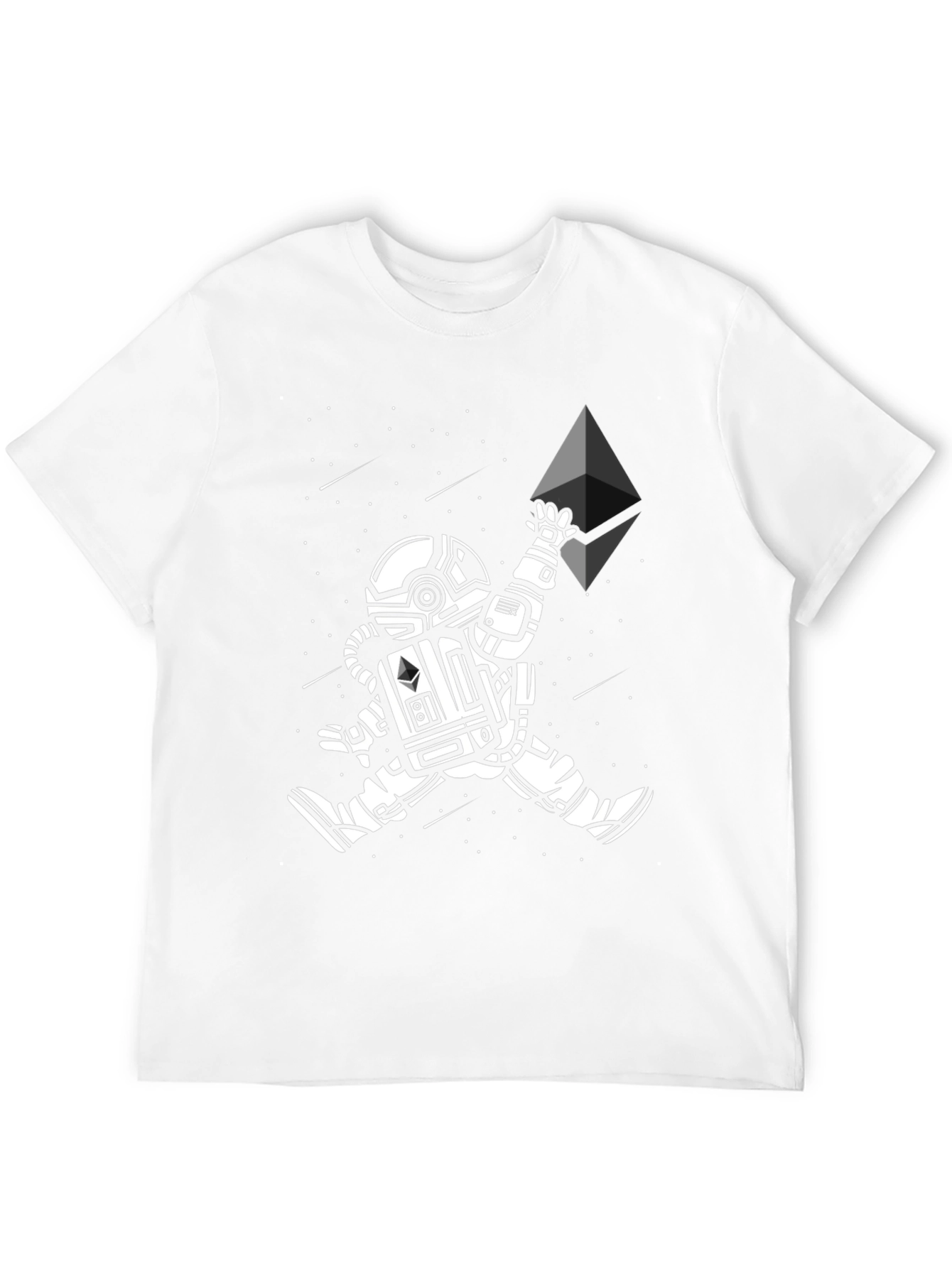 Astronaut Ethereum Graphic Tee