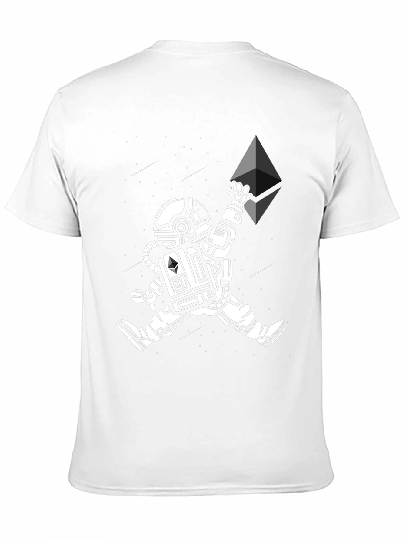 Astronaut Ethereum Graphic Tee