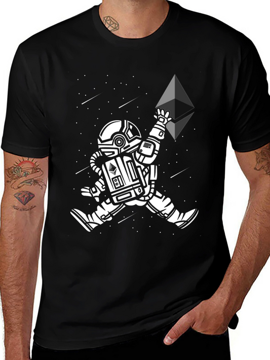 Astronaut Ethereum Graphic Tee