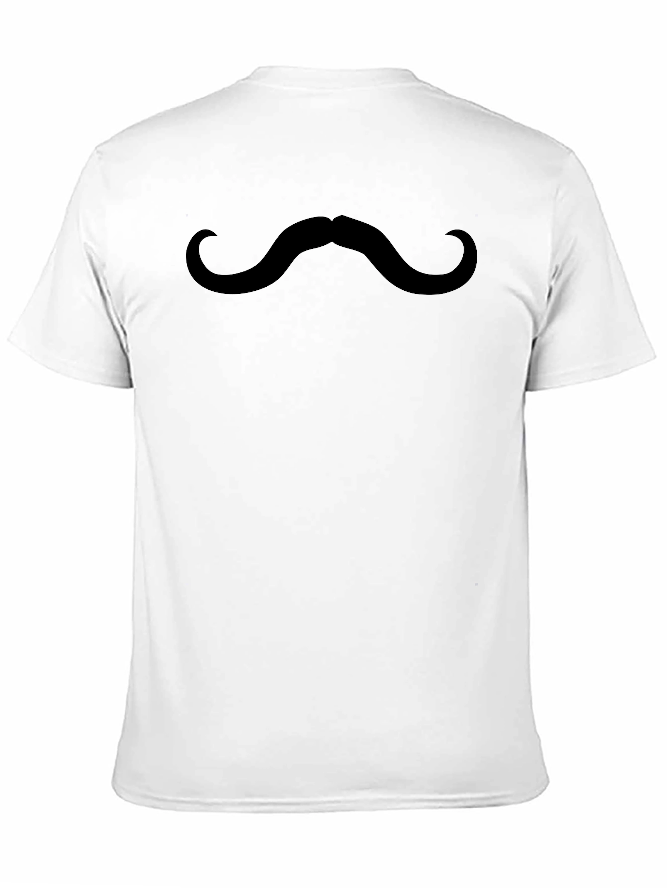 Funny Mustache Graphic Tee - Unisex Casual Shirt