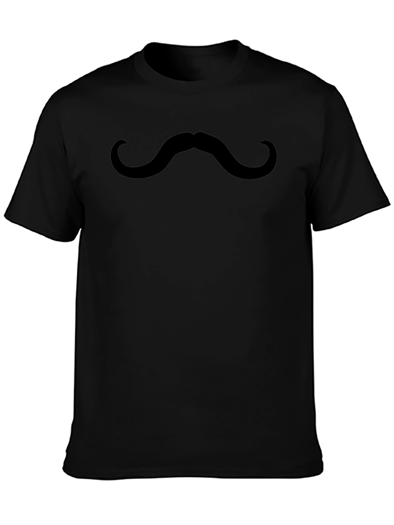 Funny Mustache Graphic Tee - Unisex Casual Shirt