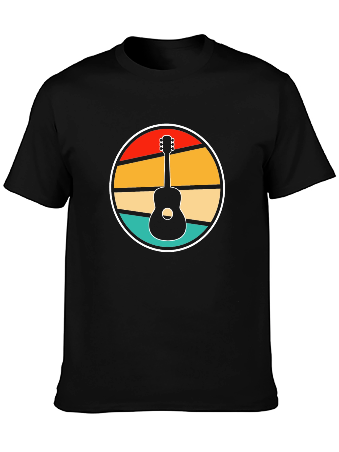 Retro Guitar Graphic Tee
