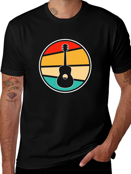 Retro Guitar Graphic Tee