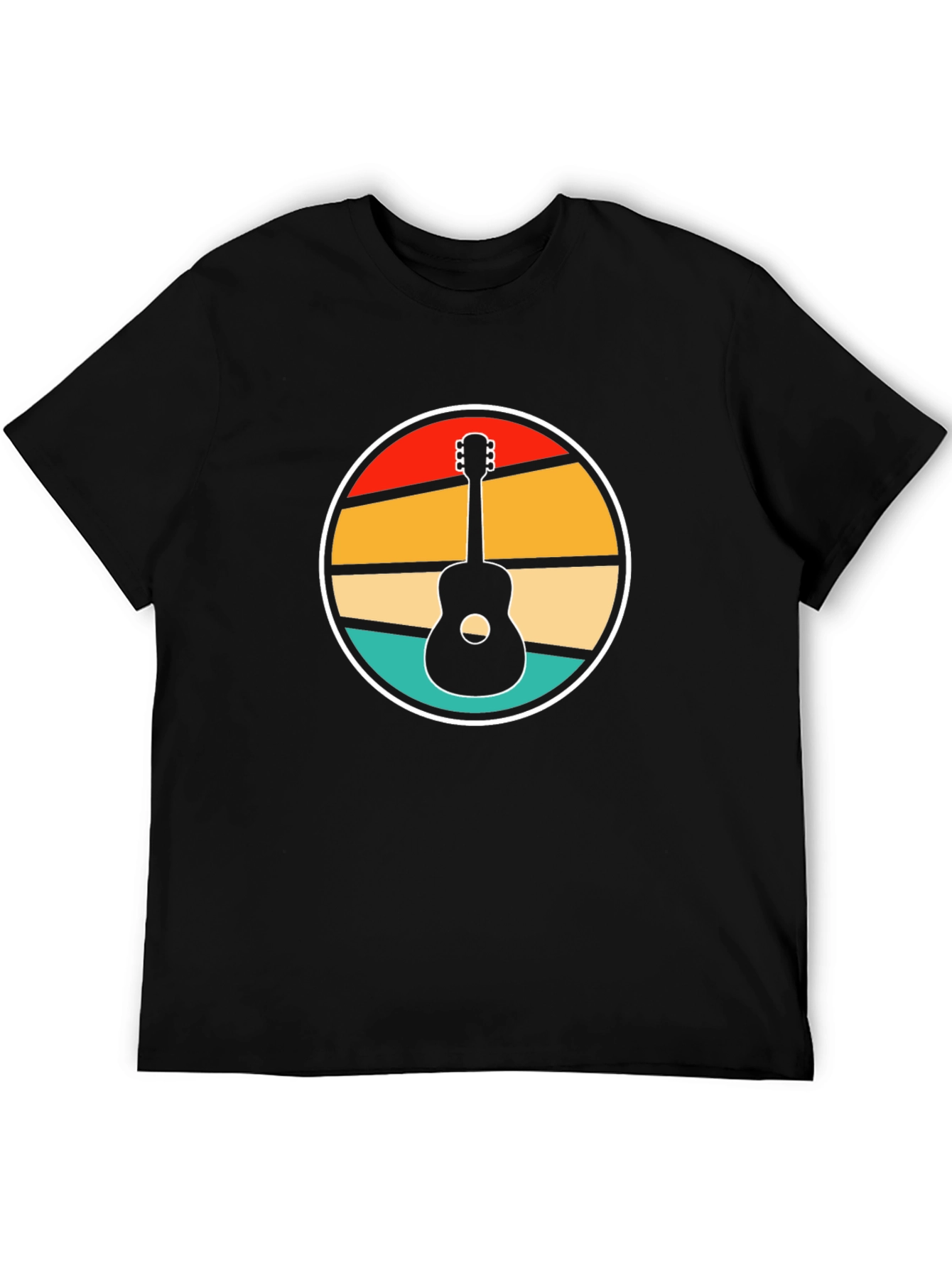 Retro Guitar Graphic Tee