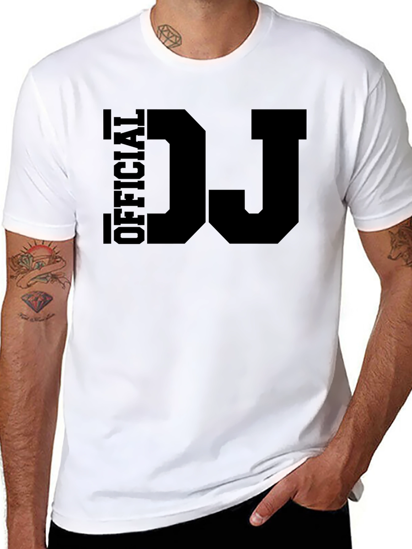 Official DJ Black Graphic T-Shirt