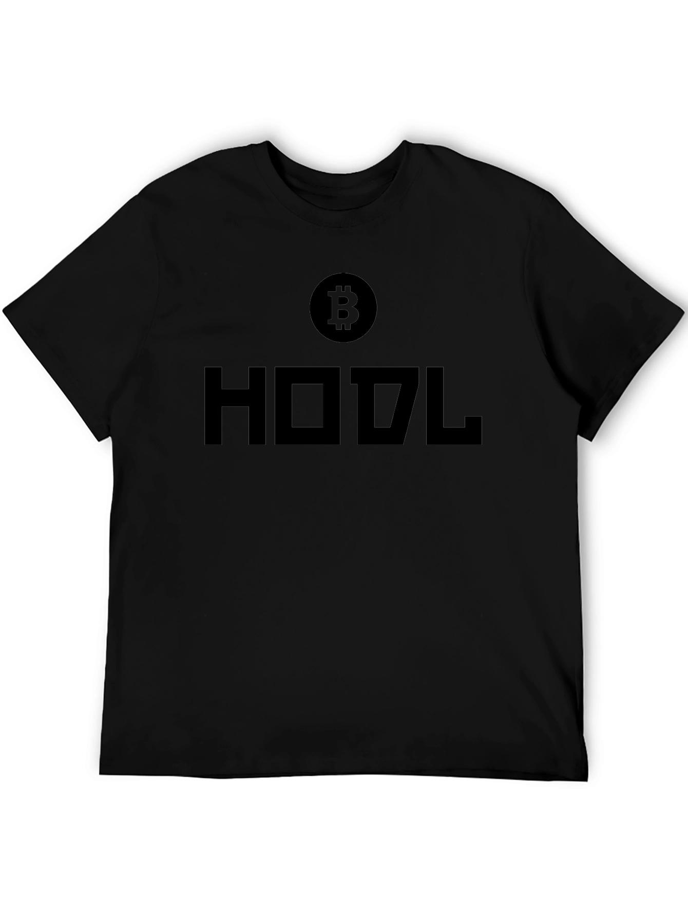 Bitcoin HODL Black T-Shirt Crypto