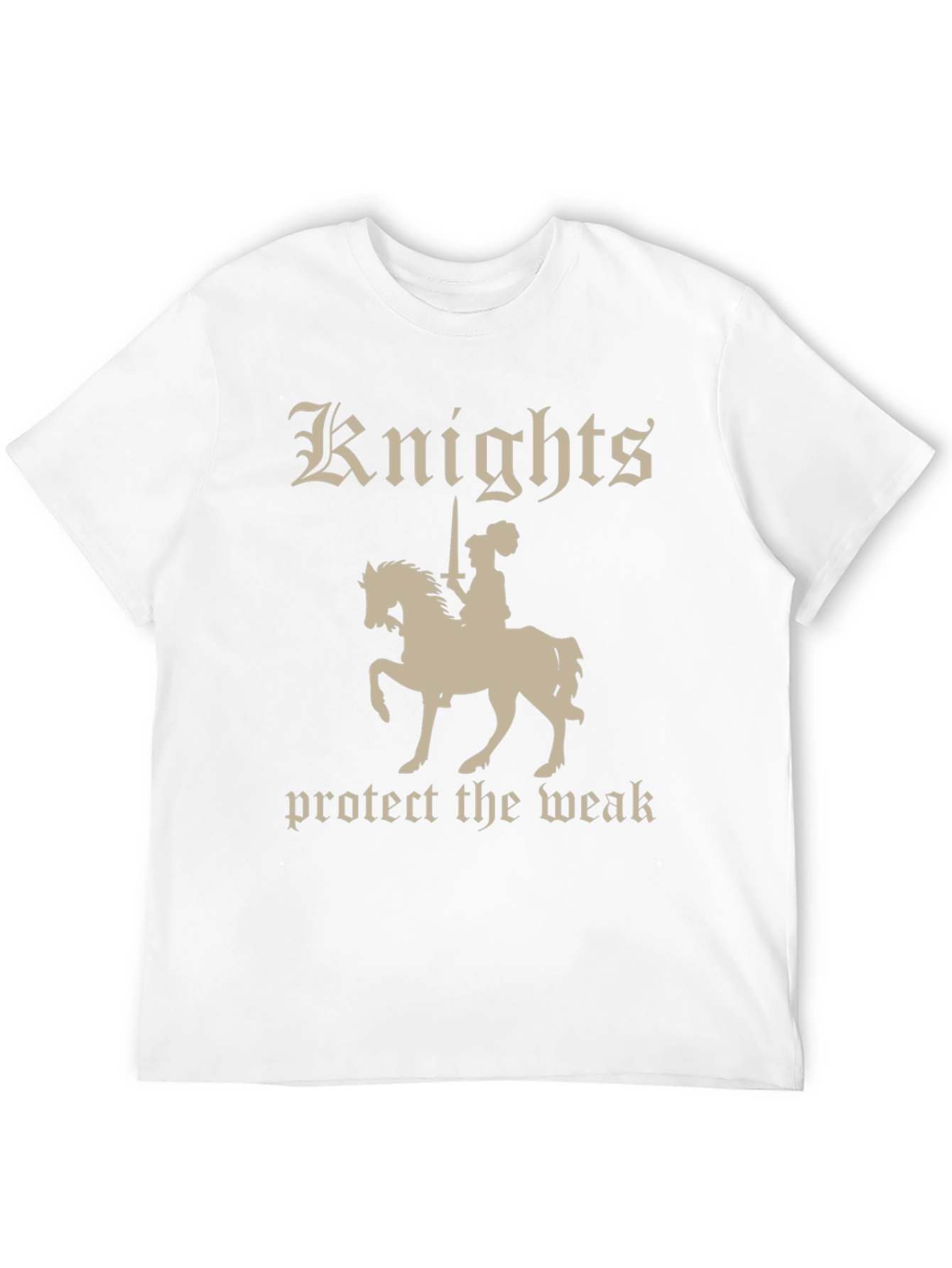 Knights Protect the Weak Graphic T-Shirt