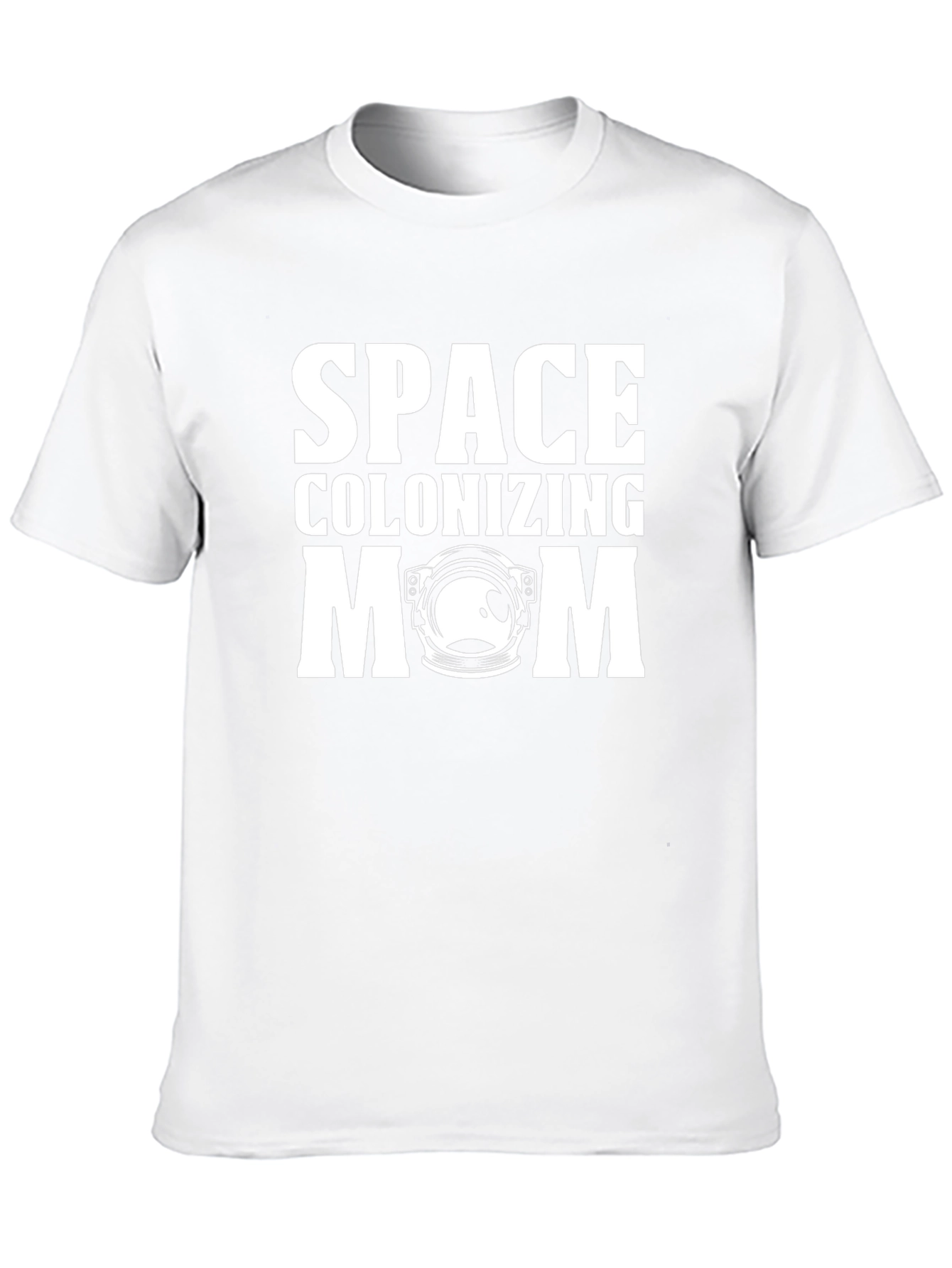 Space Colonizing Mom Black T-Shirt