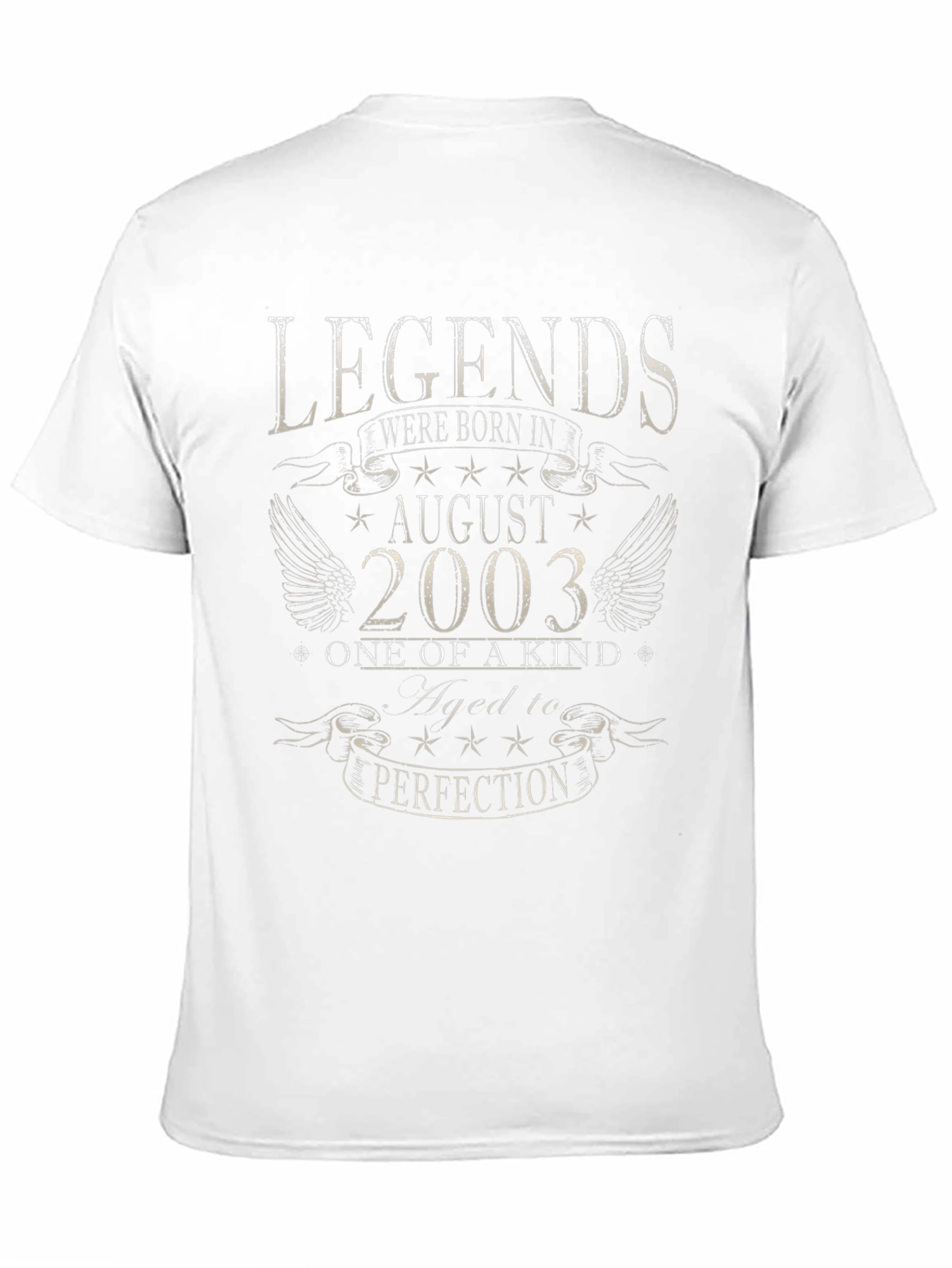 Legends Born In August 2003 Graphic Tee