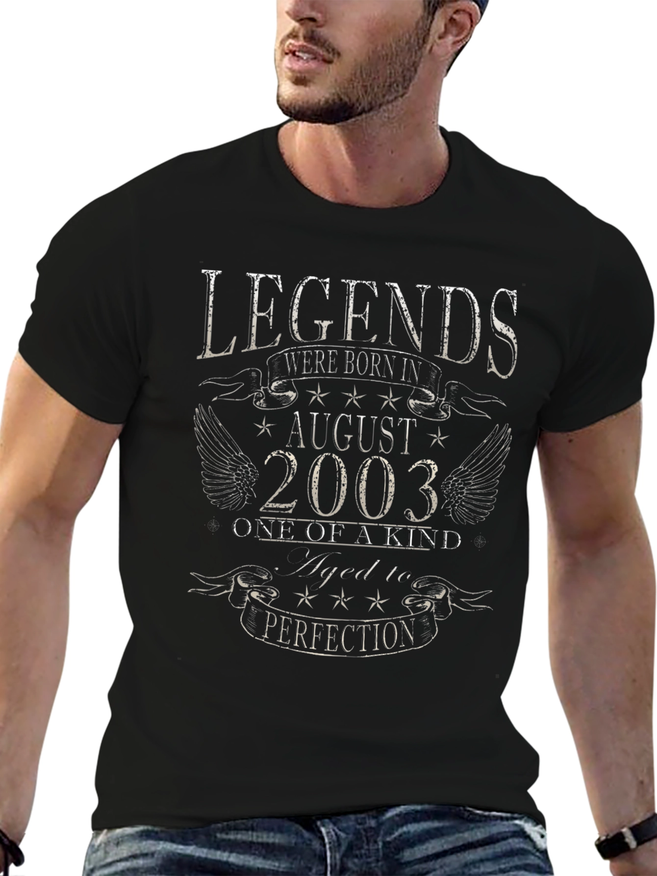 Legends Born In August 2003 Graphic Tee