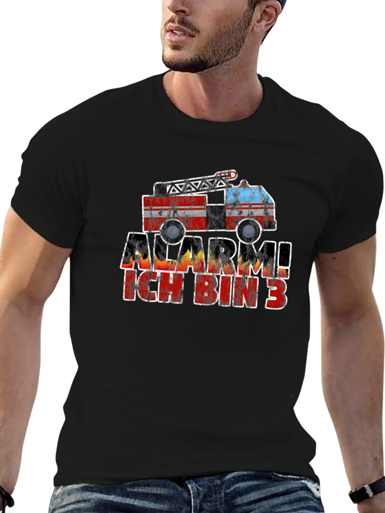 Firetruck 3rd Birthday T-Shirt
