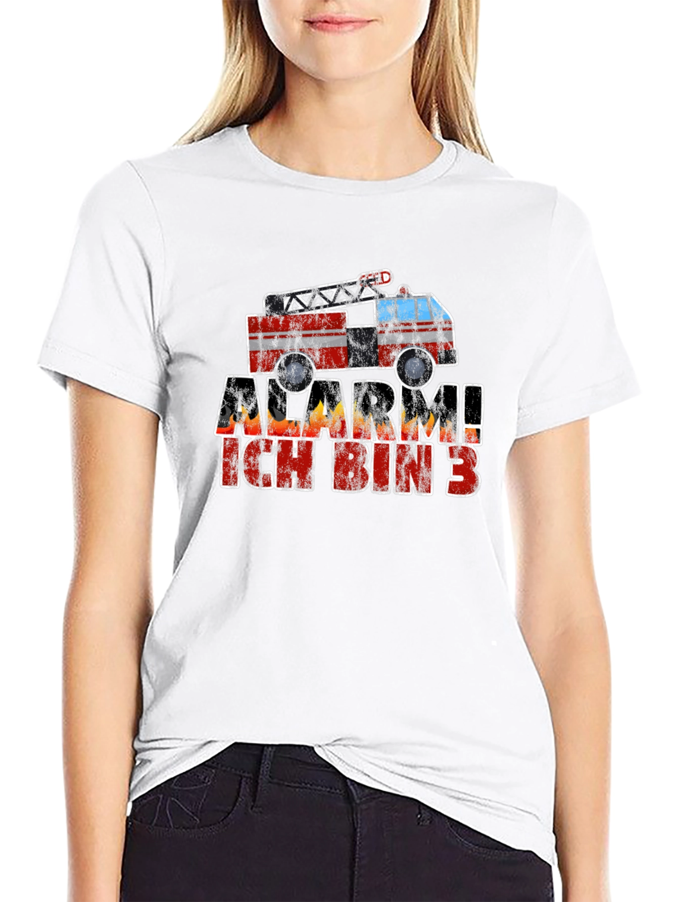 Firetruck 3rd Birthday T-Shirt