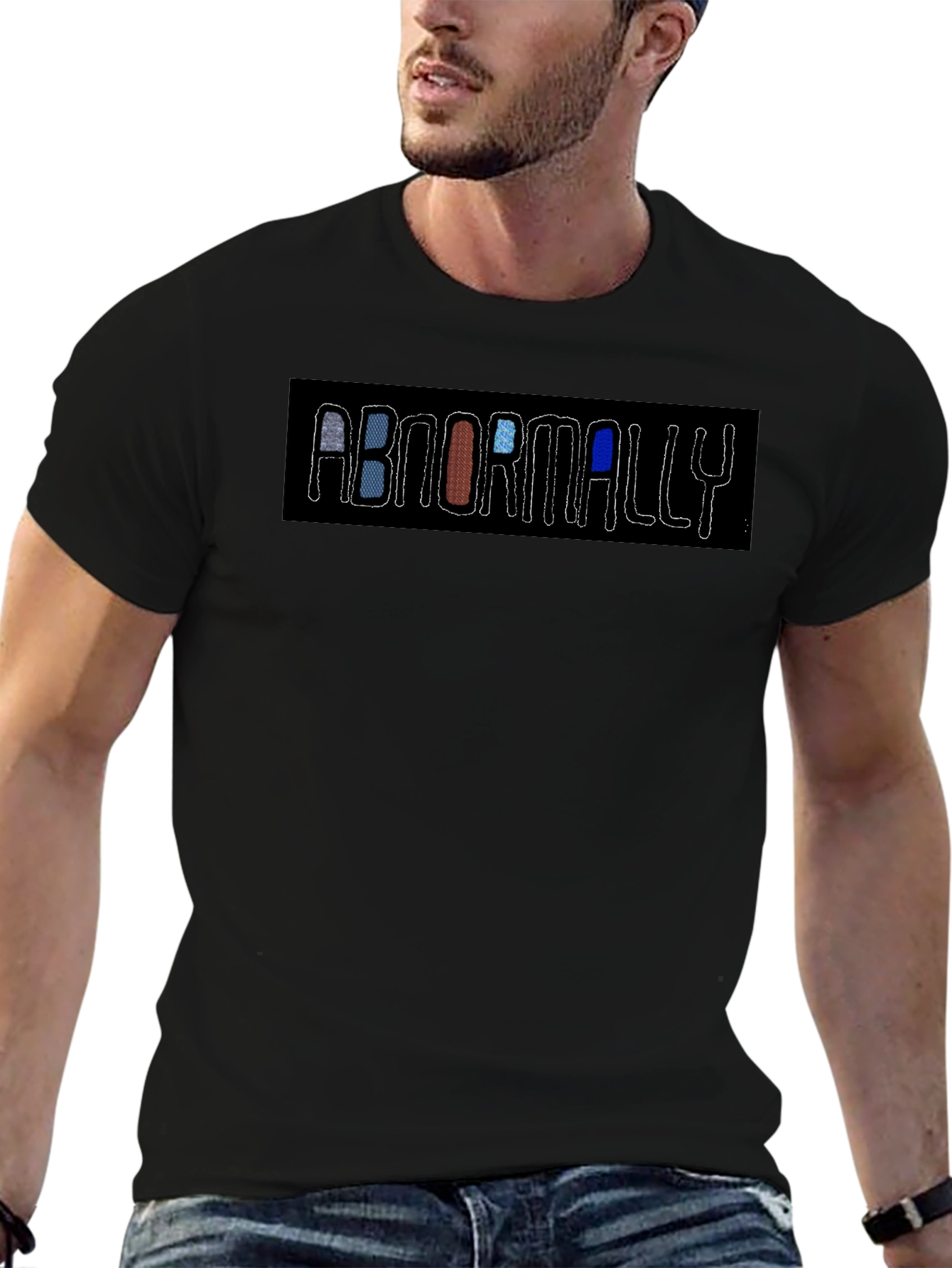Abnormally T-Shirt - Mens Black Graphic Tee
