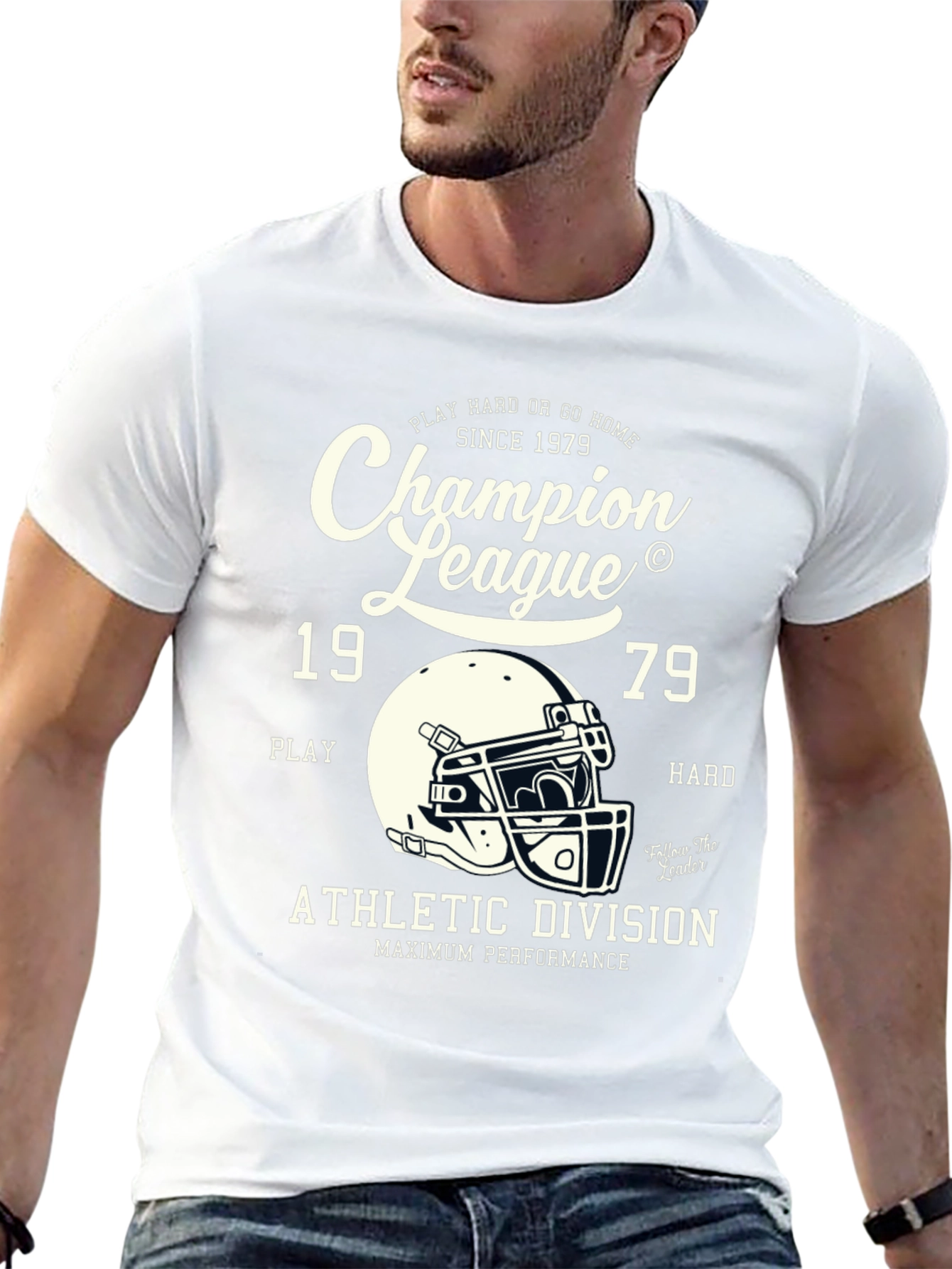 Champion League 79 Football T-Shirt
