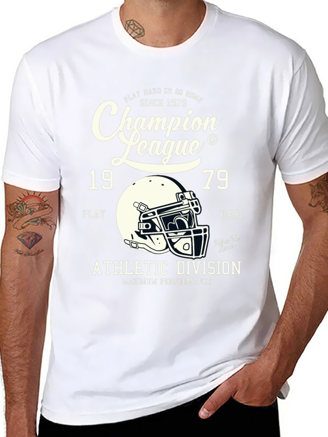 Champion League 79 Football T-Shirt