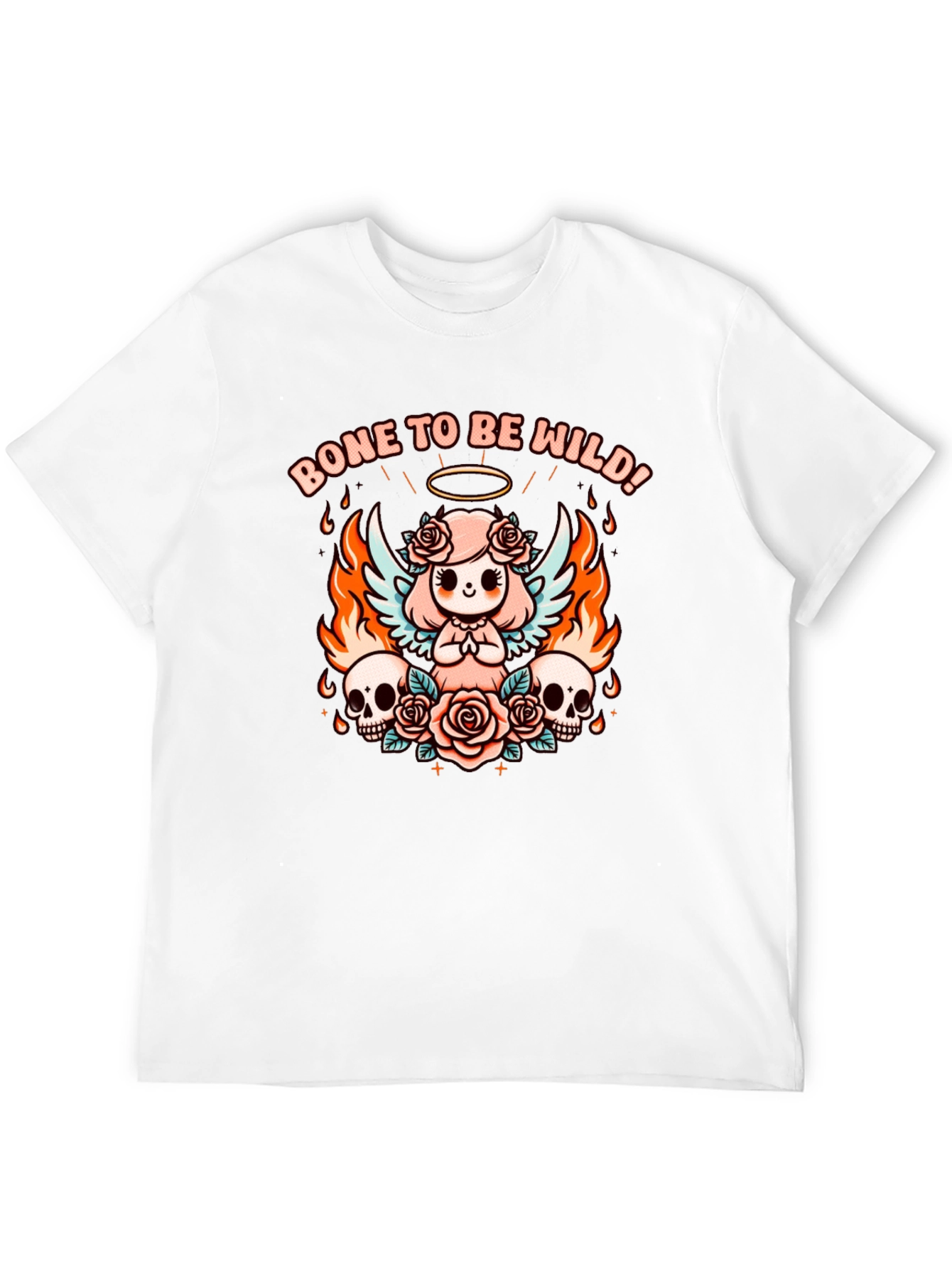 Bone To Be Wild Graphic T-Shirt