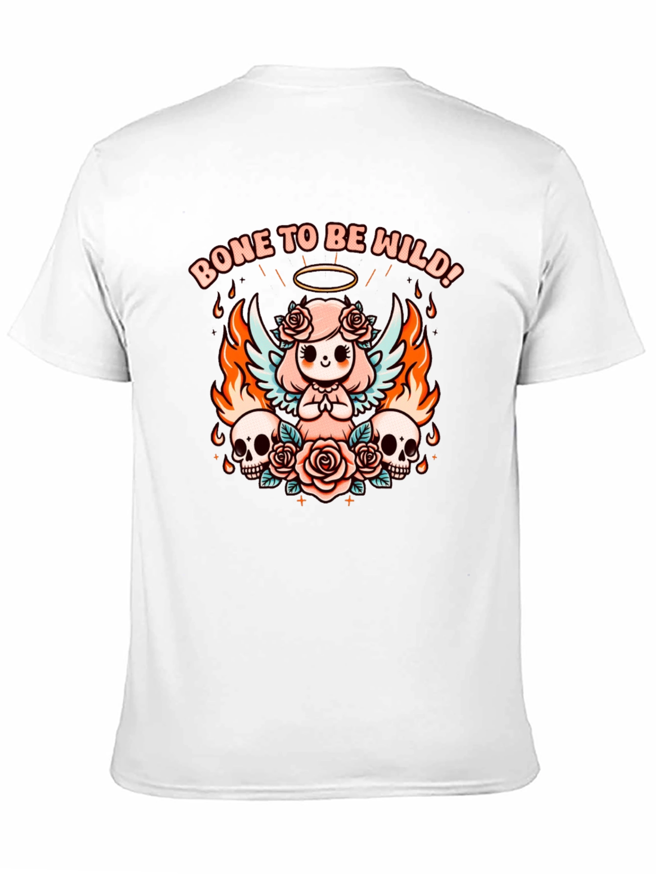Bone To Be Wild Graphic T-Shirt