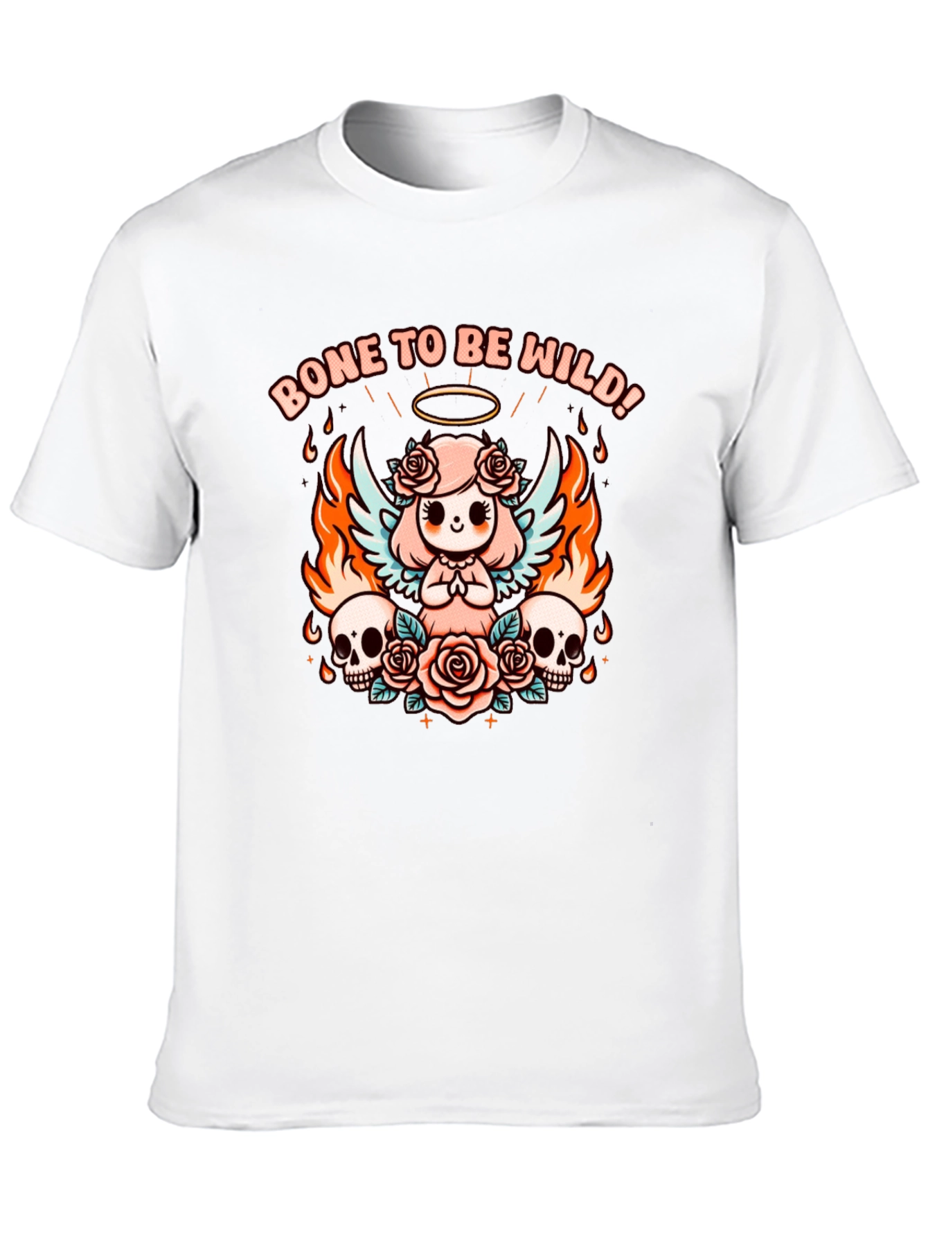 Bone To Be Wild Graphic T-Shirt