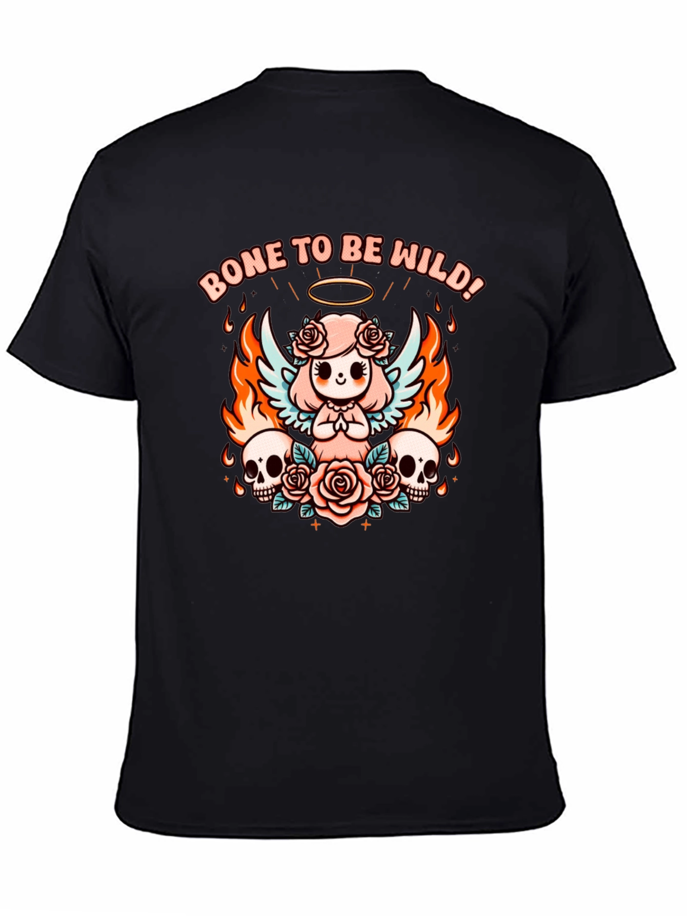 Bone To Be Wild Graphic T-Shirt