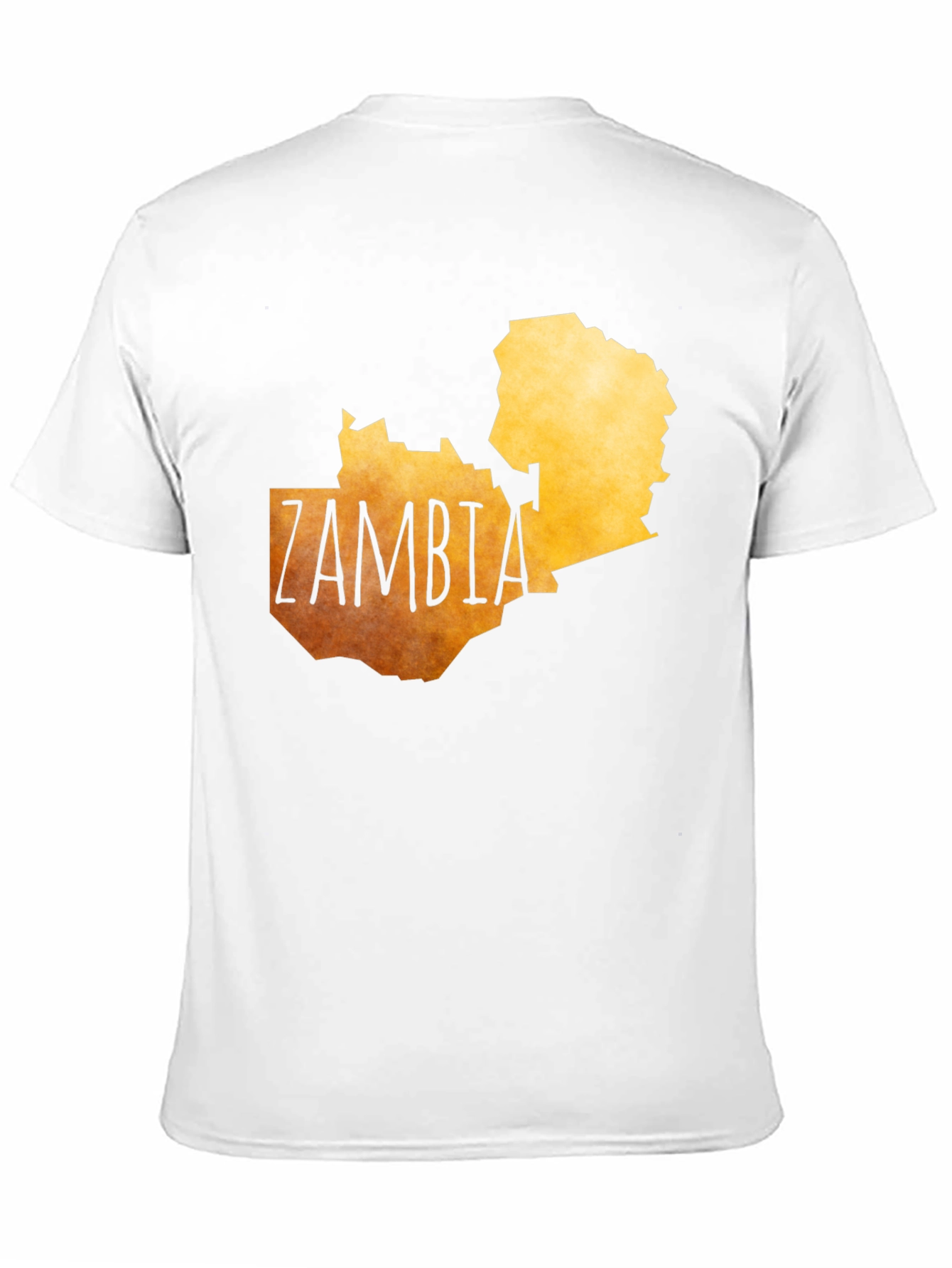 Zambia Map Graphic Tee - Country Pride T-Shirt