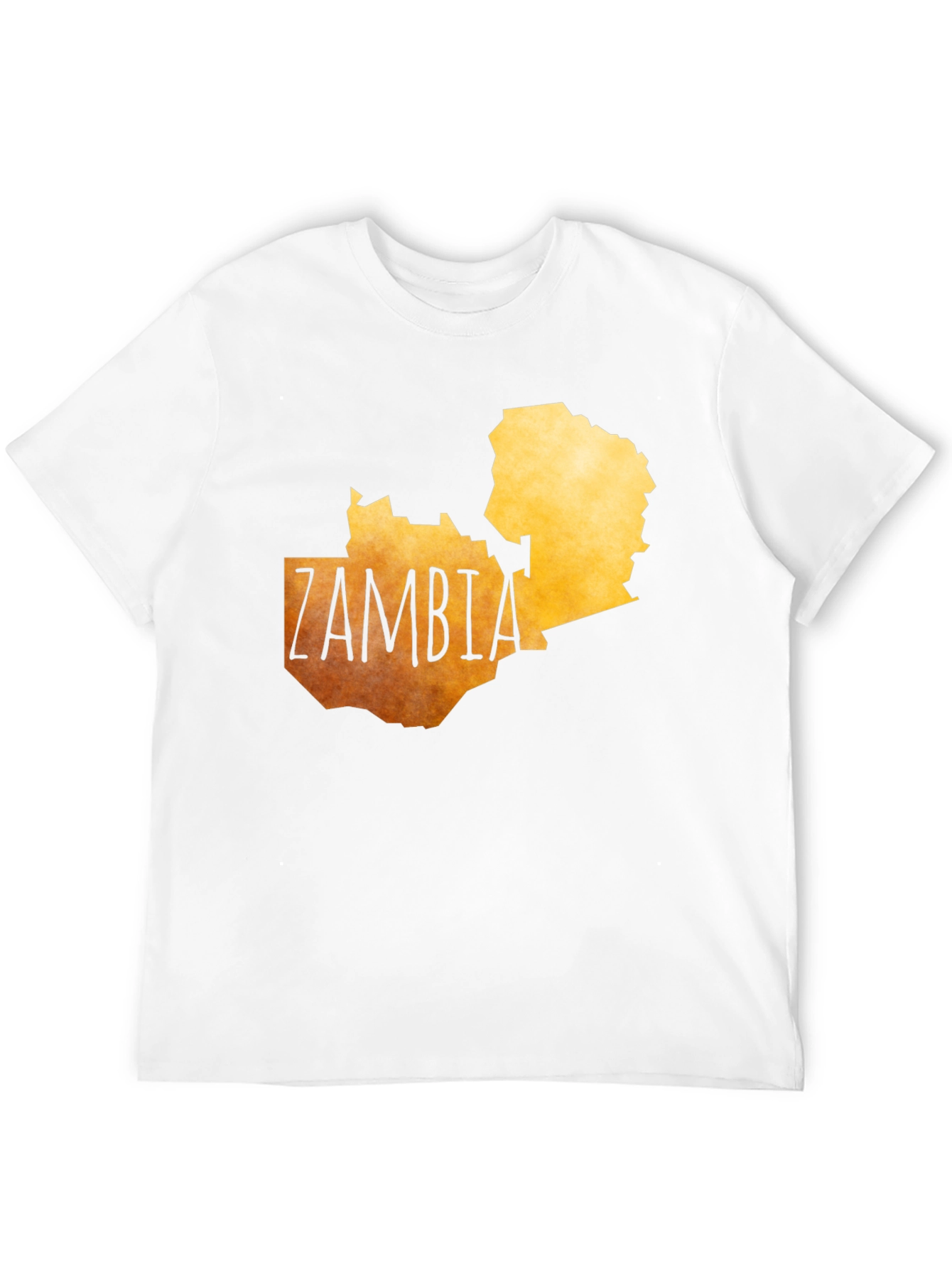 Zambia Map Graphic Tee - Country Pride T-Shirt
