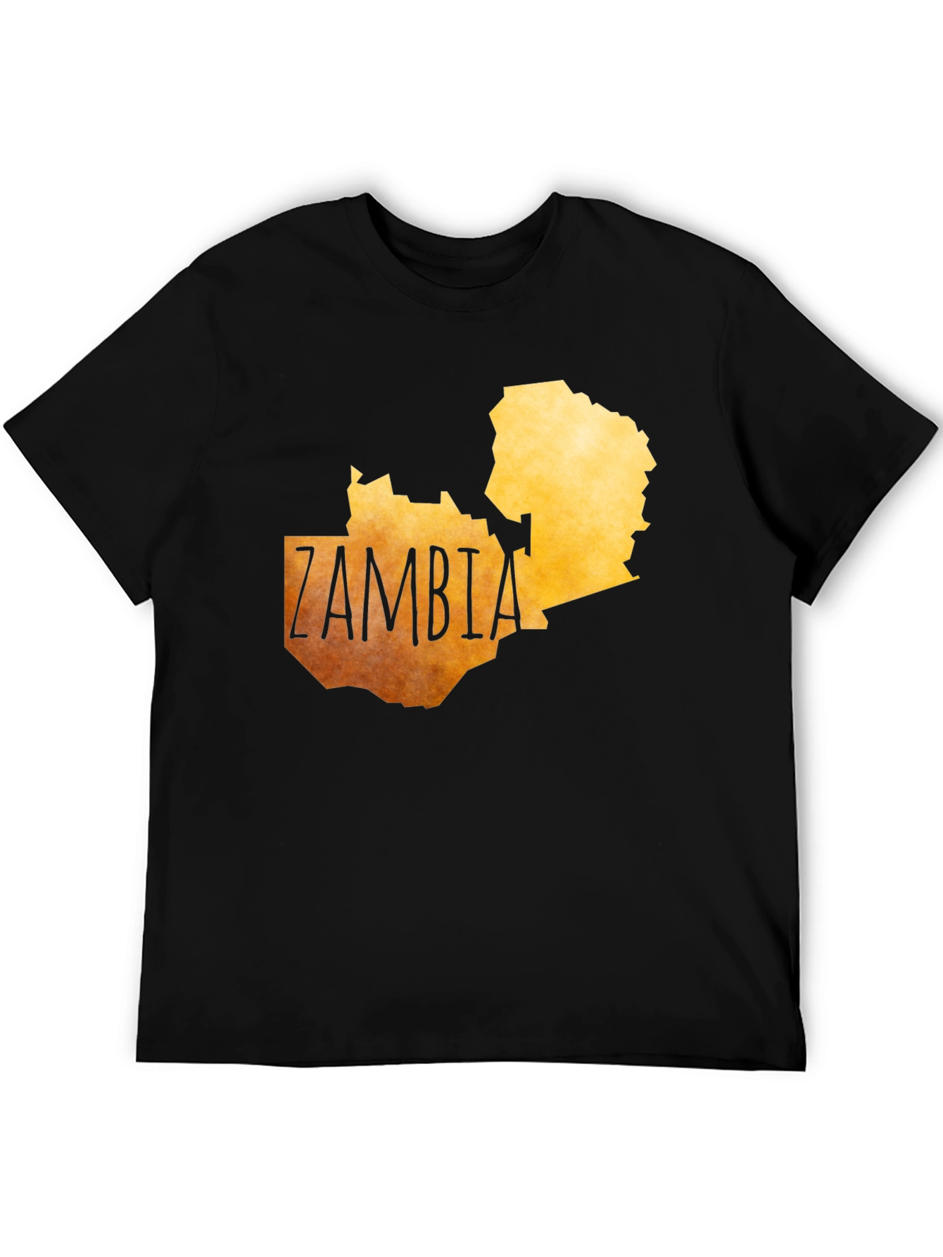 Zambia Map Graphic Tee - Country Pride T-Shirt