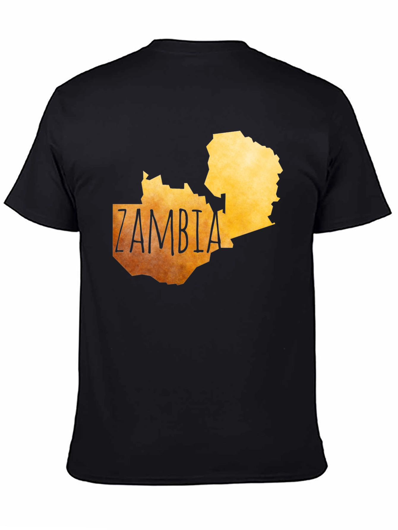 Zambia Map Graphic Tee - Country Pride T-Shirt