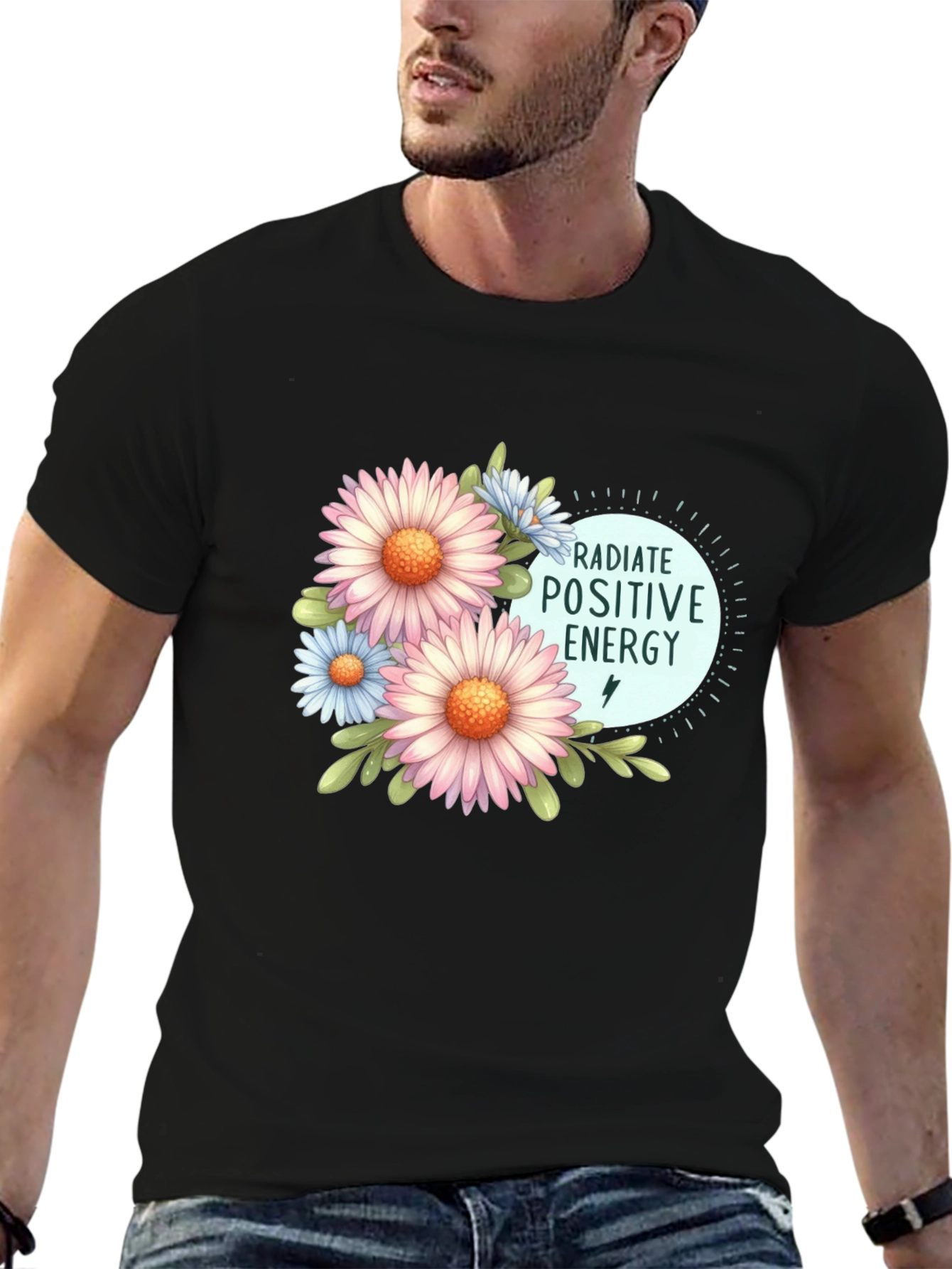 Radiate Positive Energy Floral T-Shirt