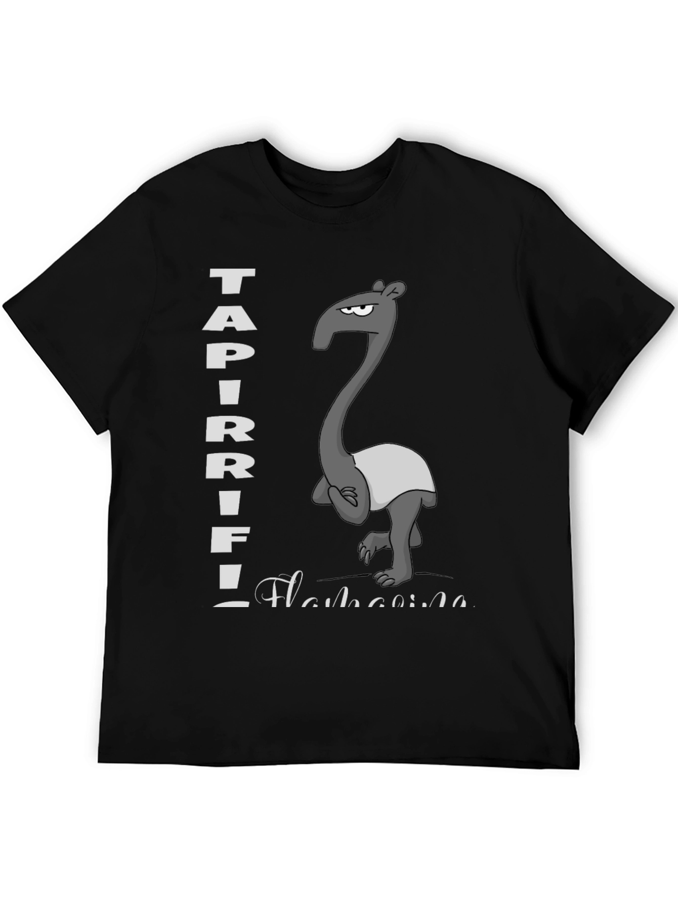 Tapir Flamingo T-Shirt - Unique Graphic Tee