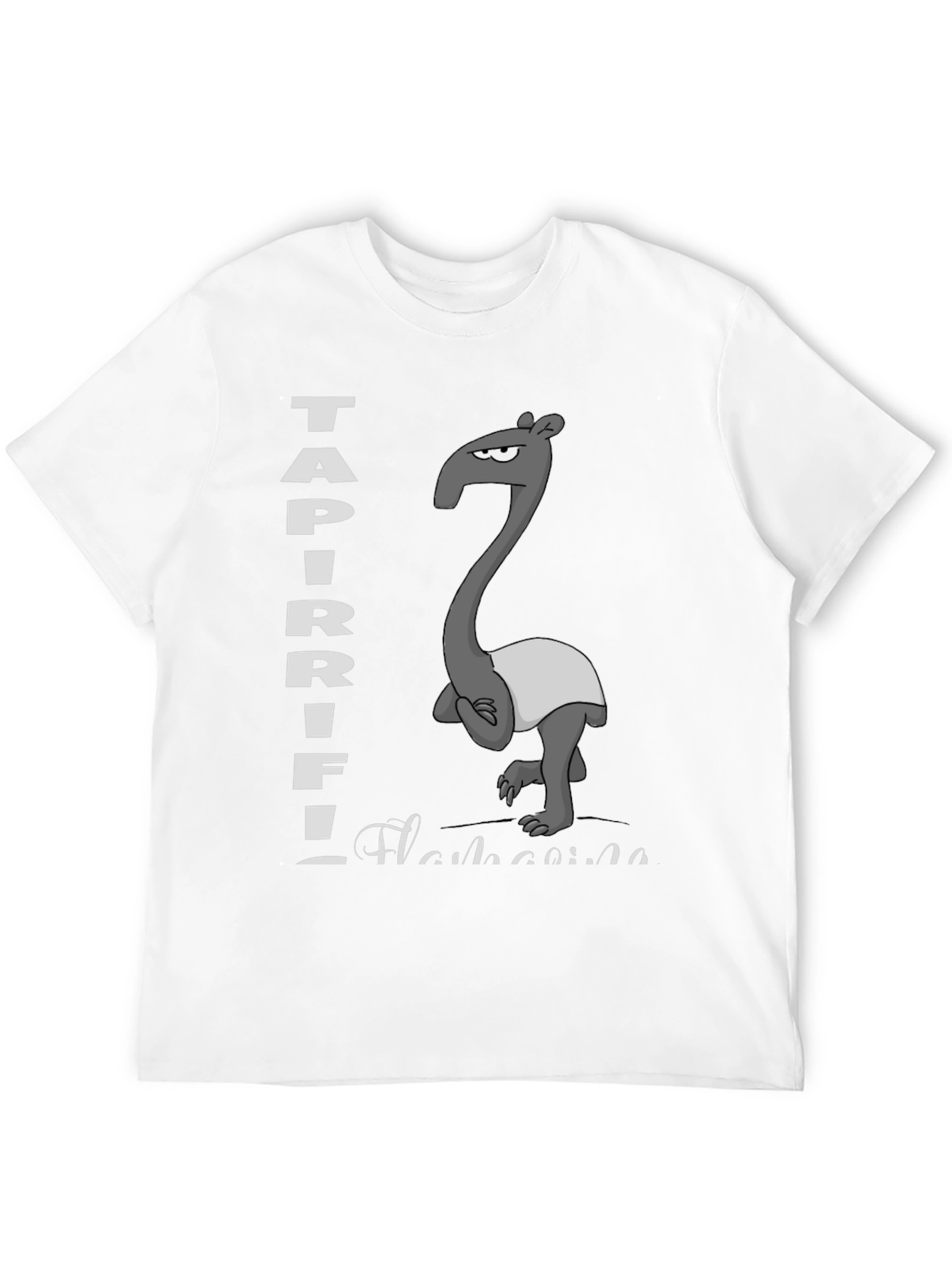 Tapir Flamingo T-Shirt - Unique Graphic Tee