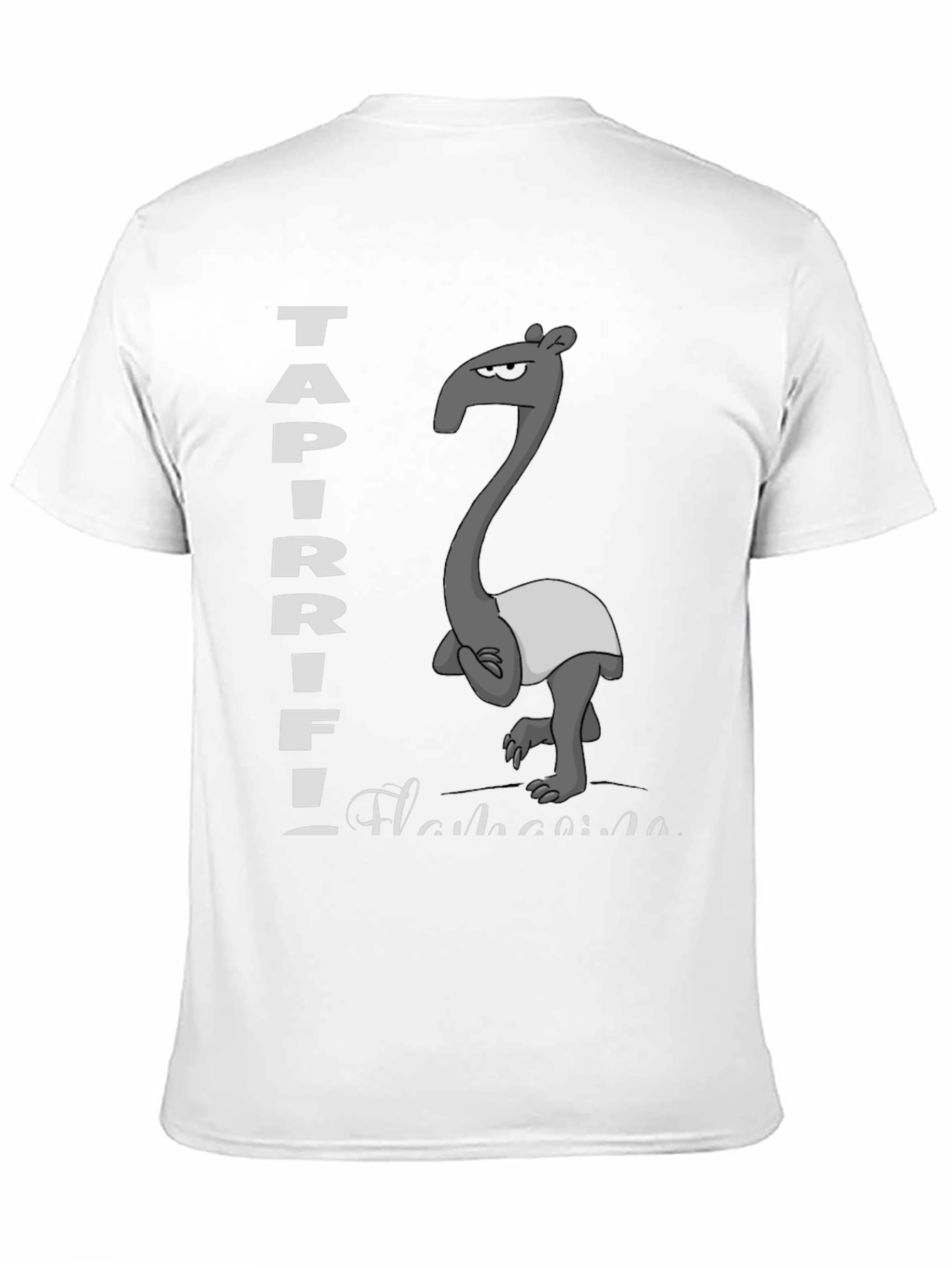 Tapir Flamingo T-Shirt - Unique Graphic Tee