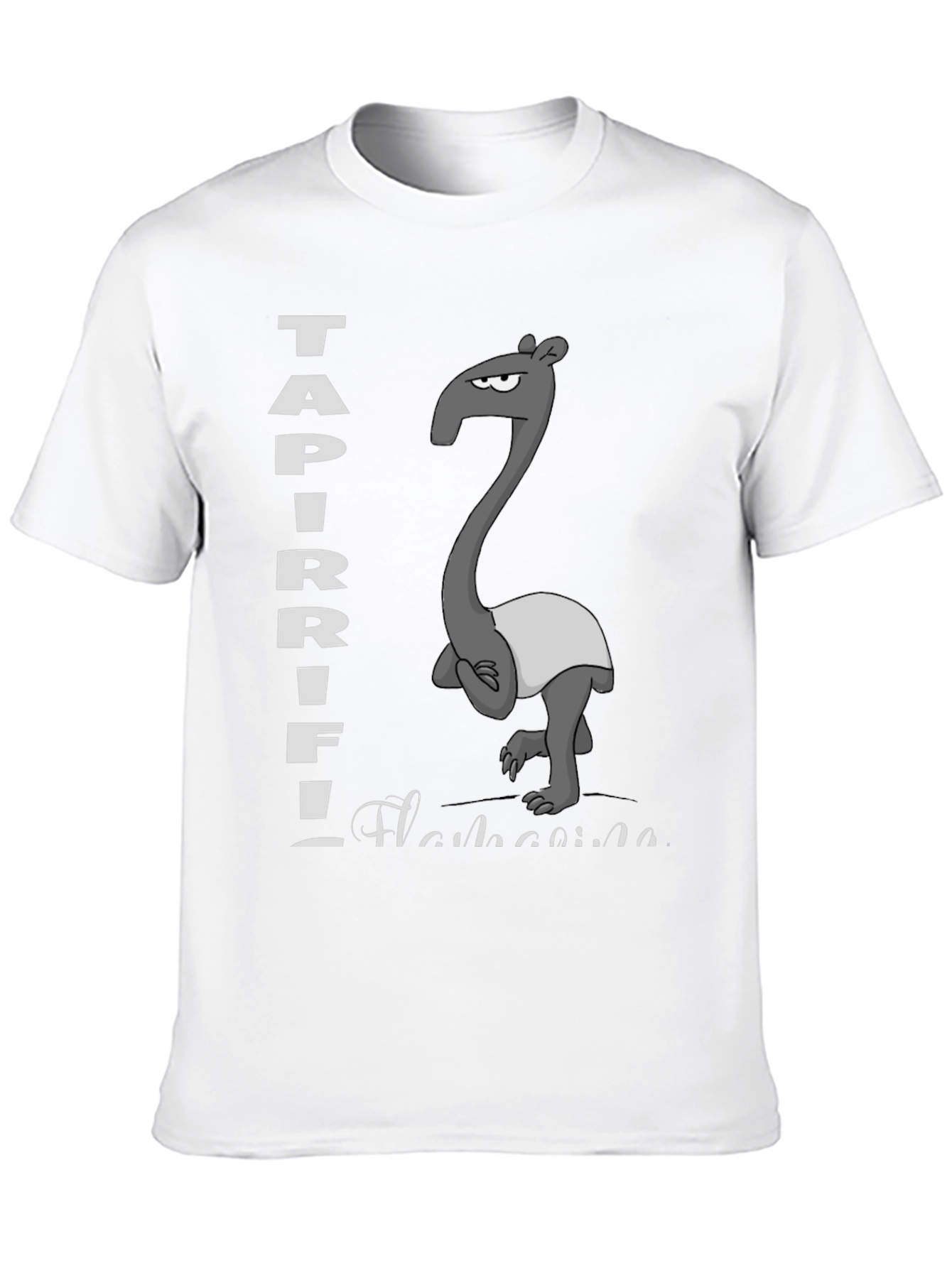 Tapir Flamingo T-Shirt - Unique Graphic Tee