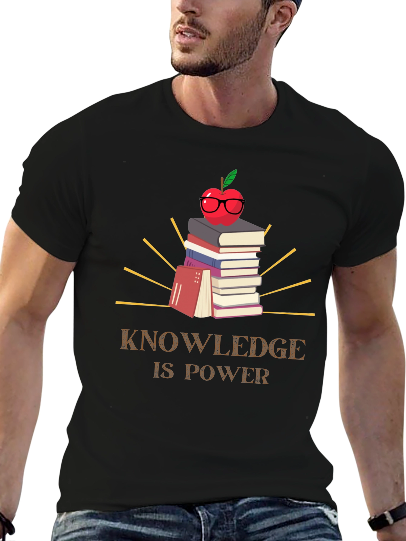 Knowledge is Power Graphic T-Shirt