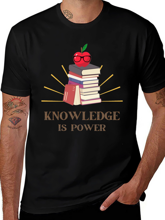 Knowledge is Power Graphic T-Shirt