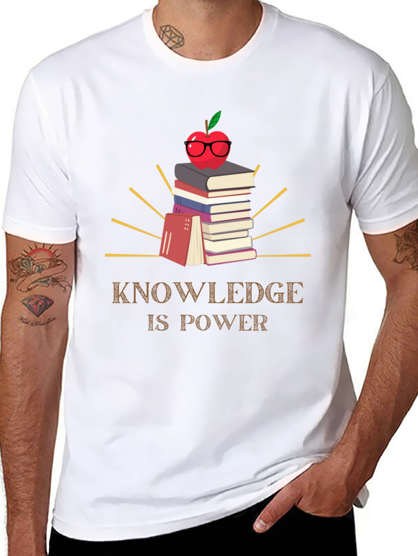 Knowledge is Power Graphic T-Shirt