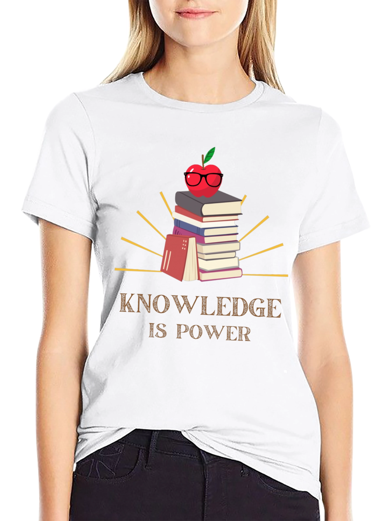 Knowledge is Power Graphic T-Shirt