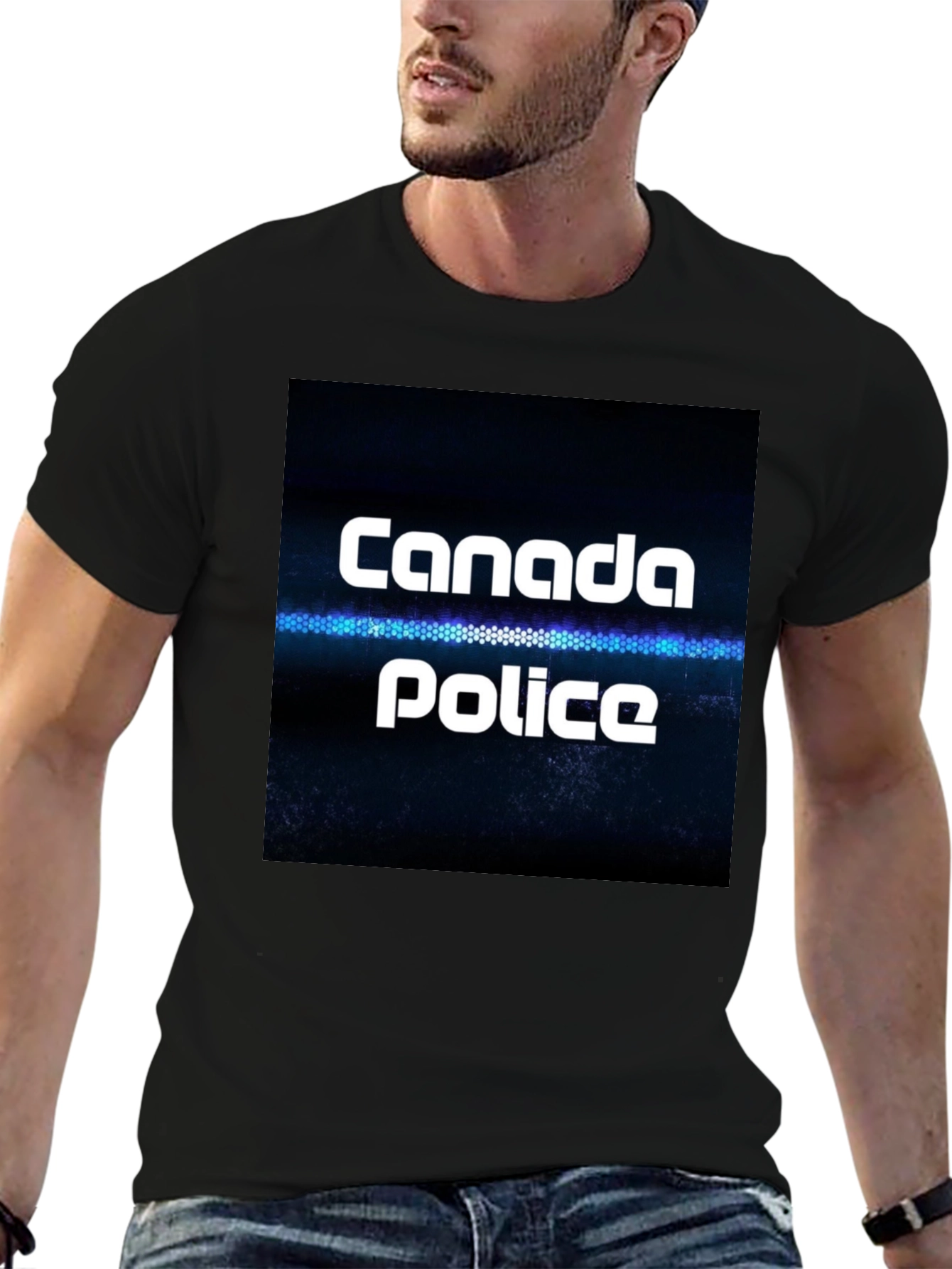 Canada Police Graphic T-Shirt