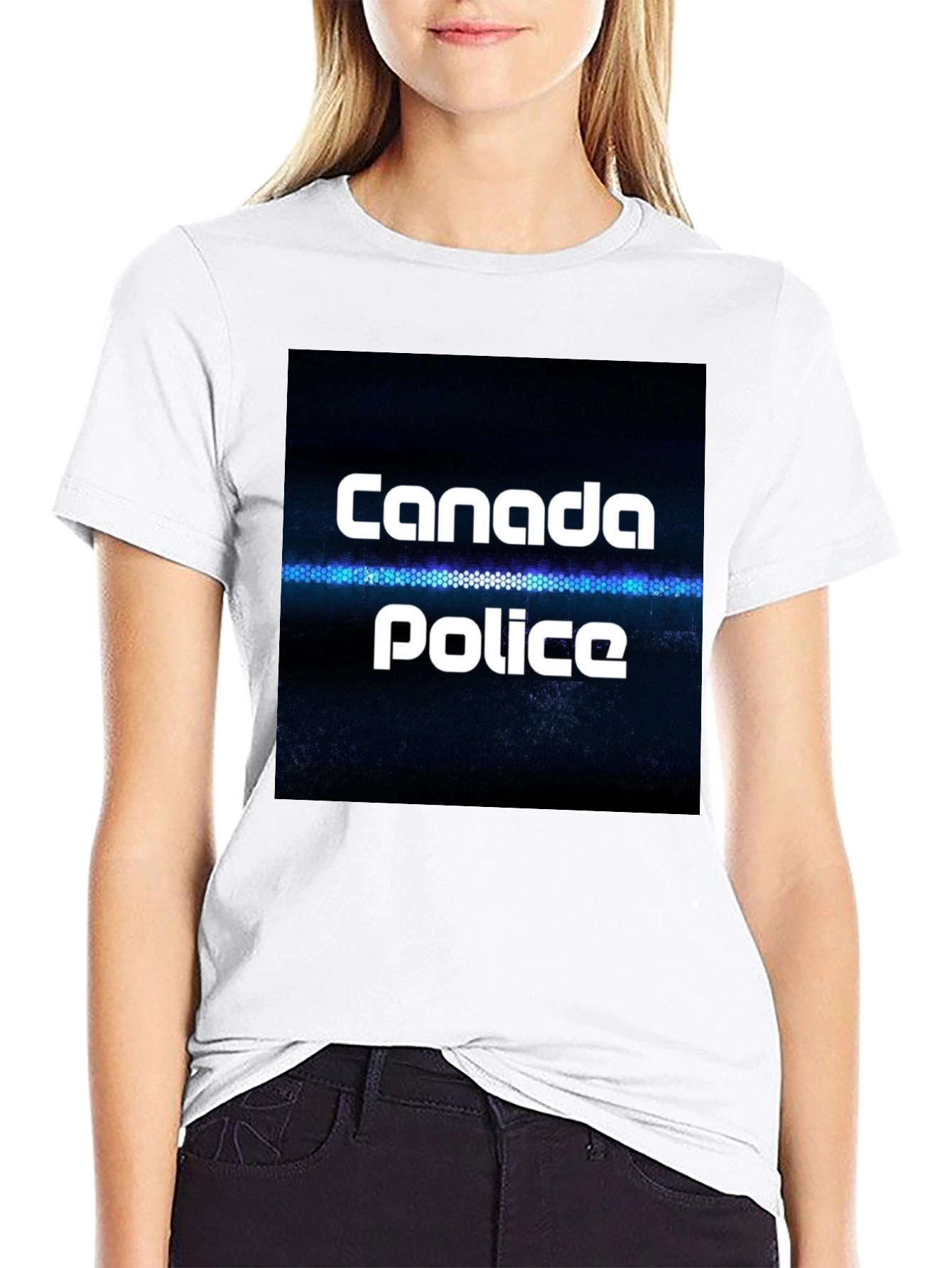 Canada Police Graphic T-Shirt