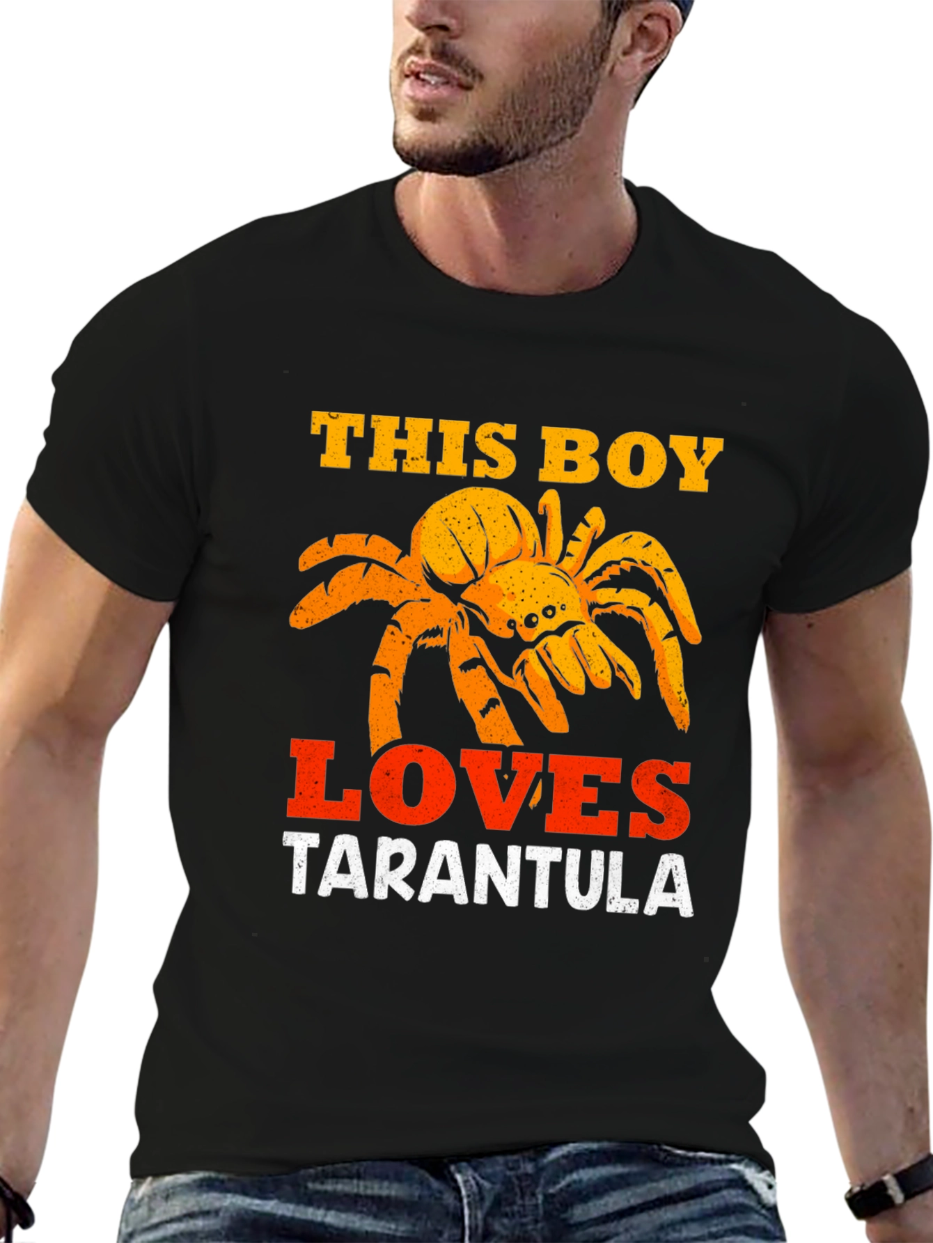 Tarantula Lover Graphic Tee for Boys