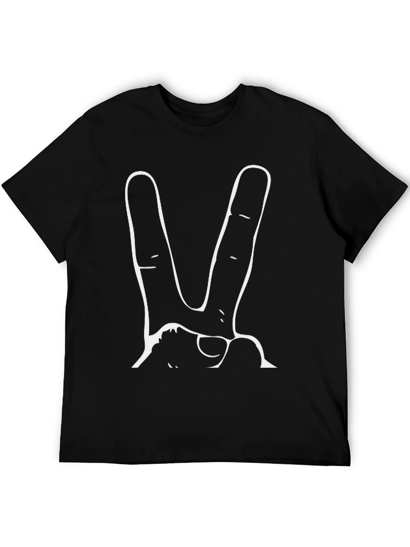 Peace Sign Graphic T-Shirt