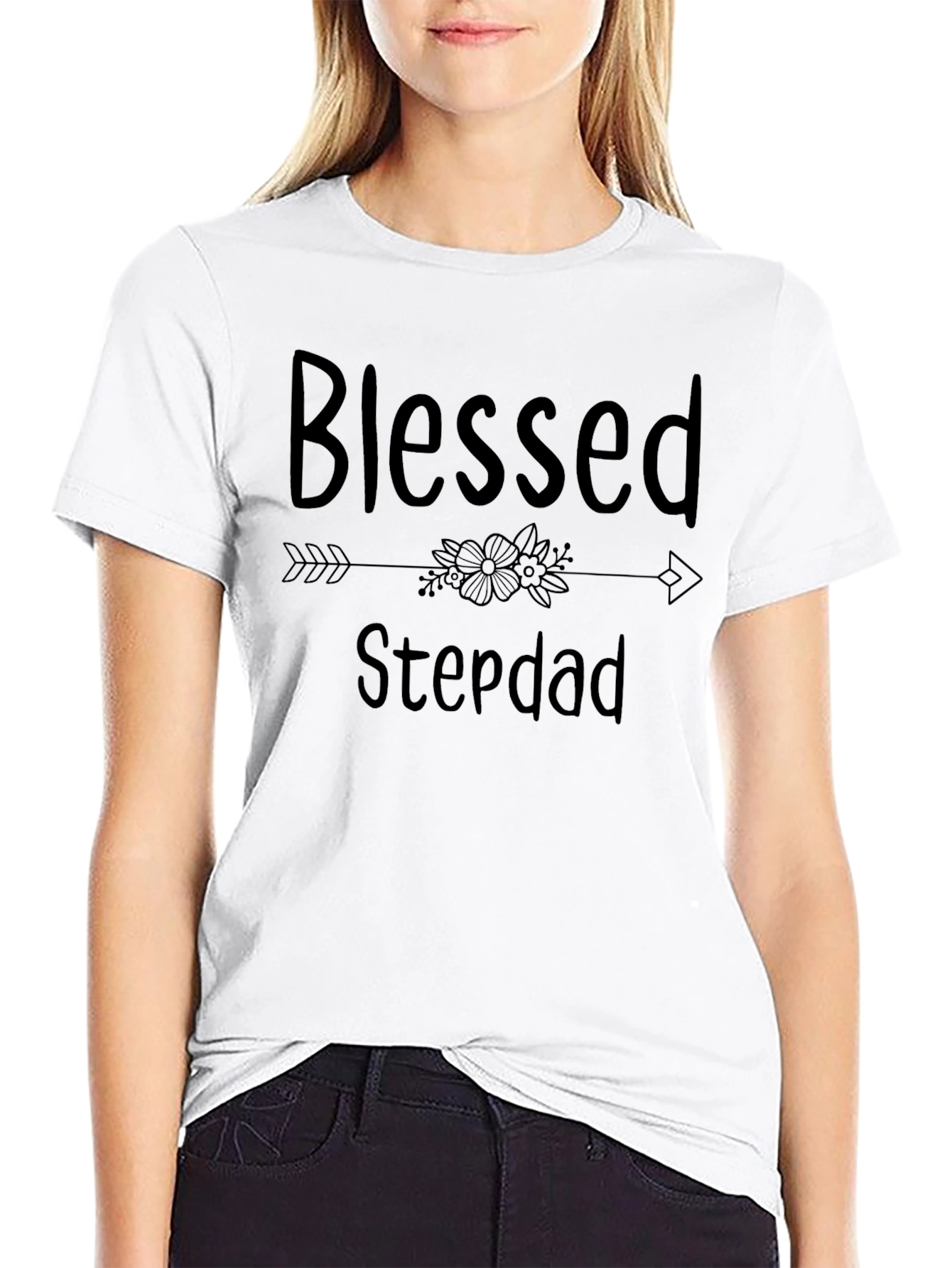 Blessed Stepdad Graphic Tee - Perfect Gift!