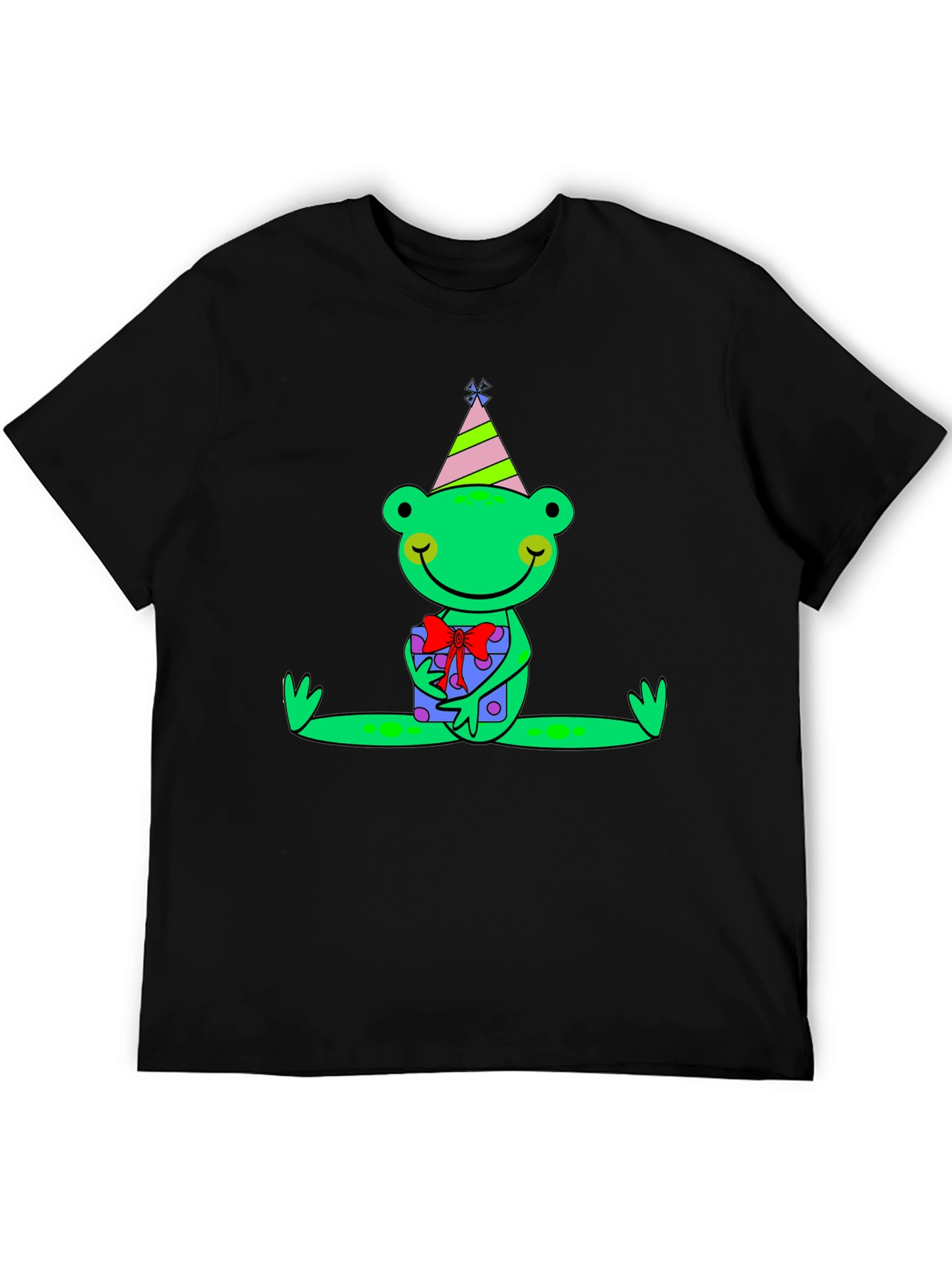Party Frog Graphic Tee - Unique Birthday Gift