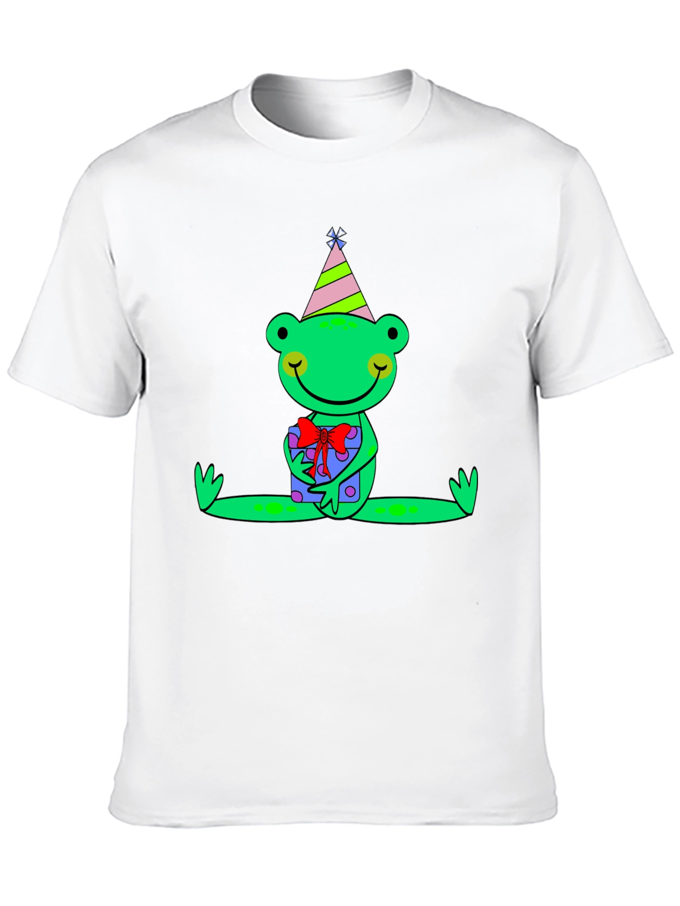 Party Frog Graphic Tee - Unique Birthday Gift