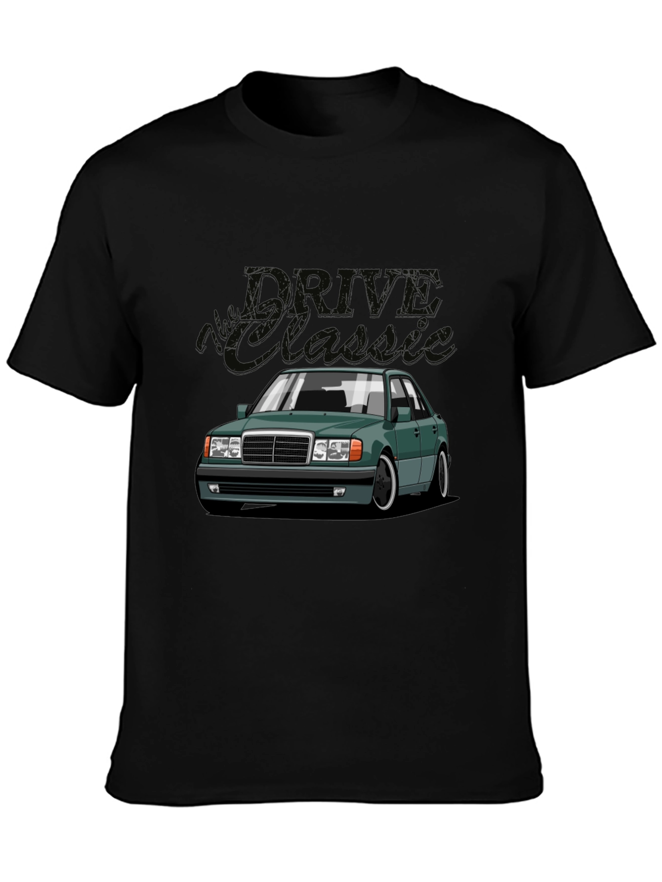 Classic Car Graphic Tee -  Drive in Style!