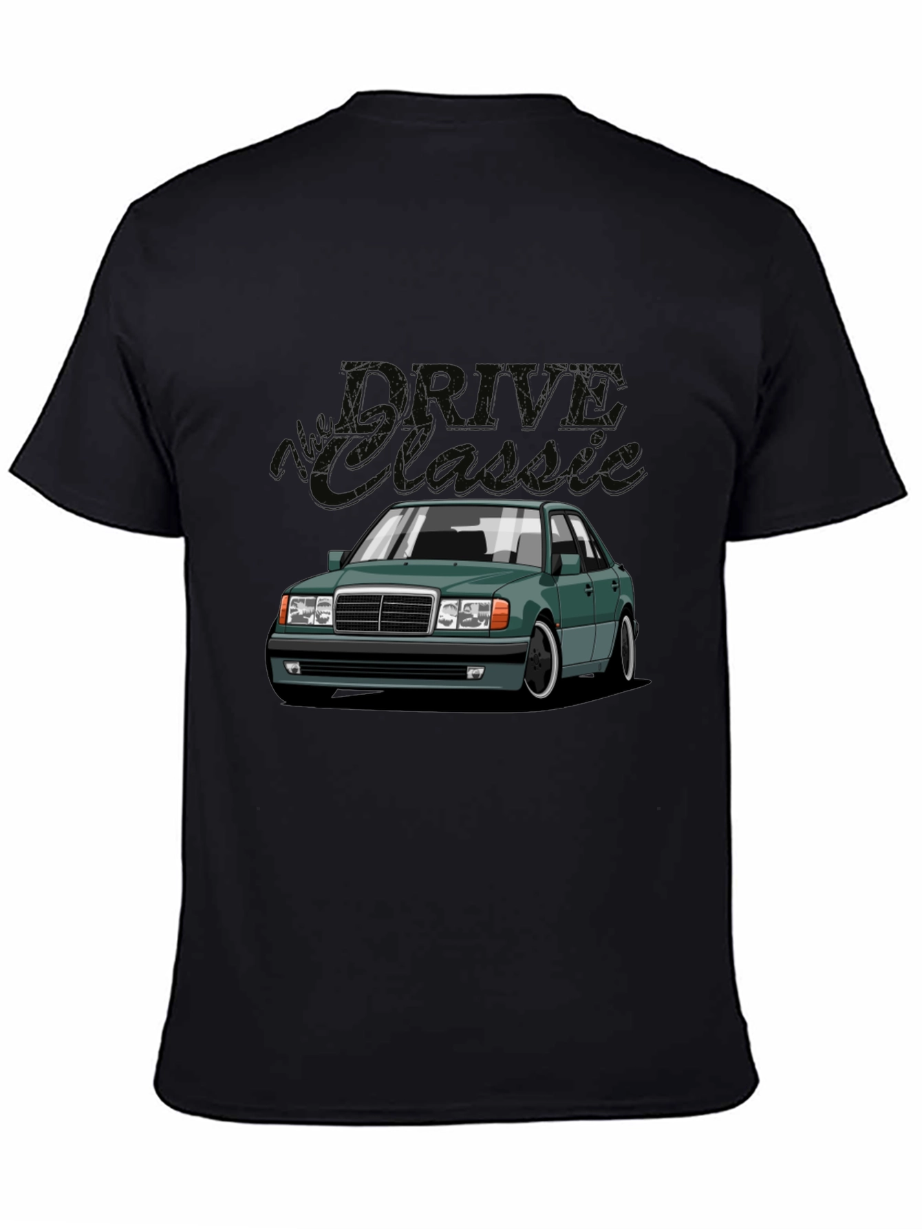 Classic Car Graphic Tee -  Drive in Style!
